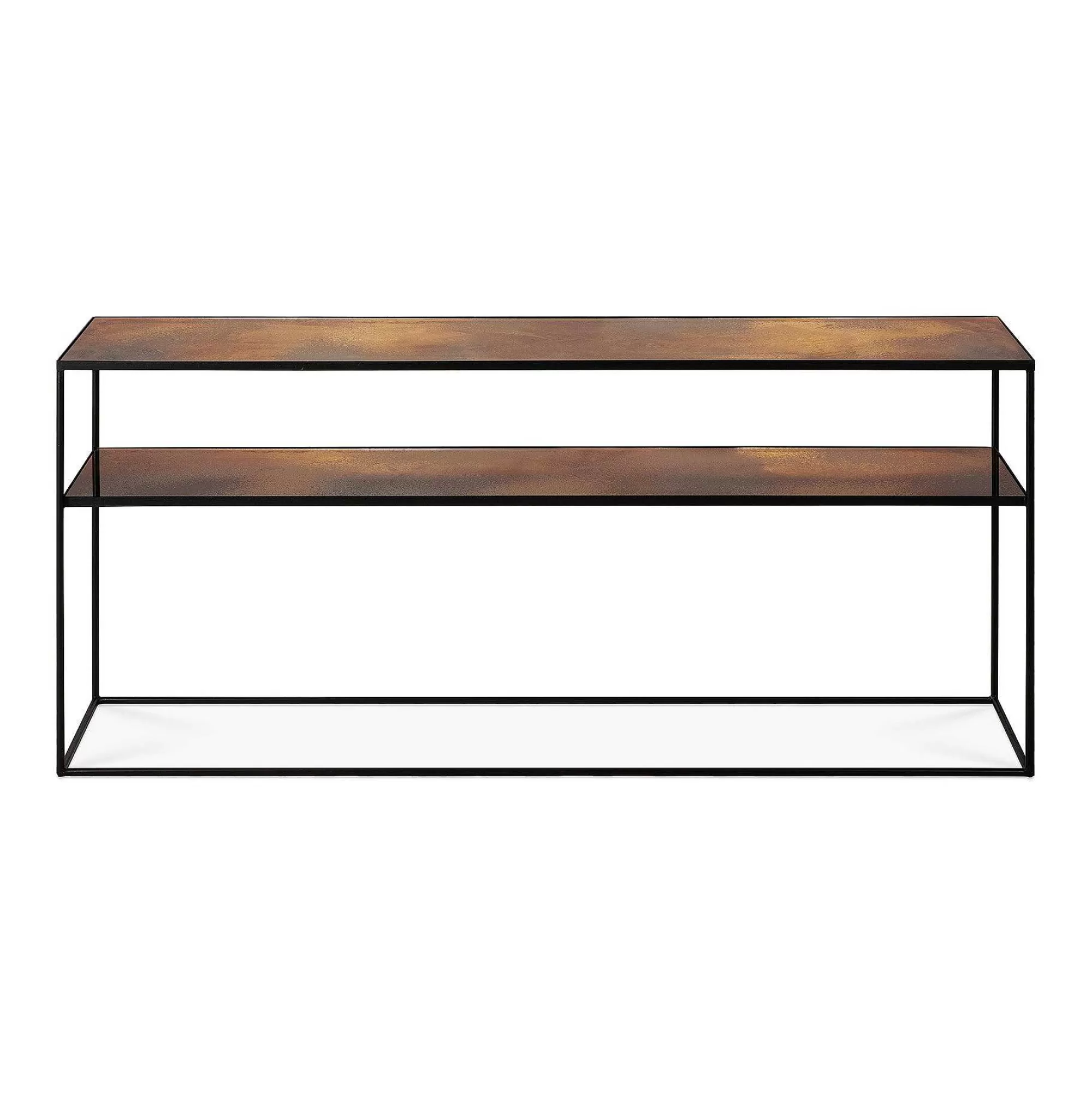 Be Home Console Tables<Aged Sofa Console, Bronze