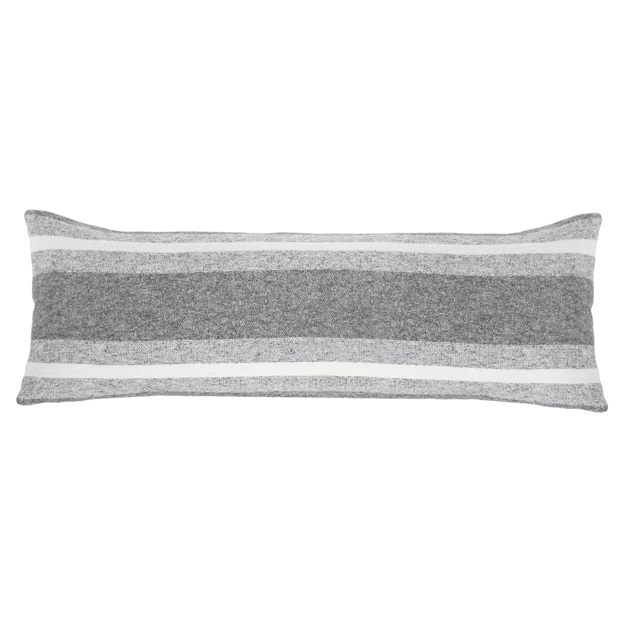 New Be Home Alpine Lumbar Pillow, Grey and Ivory