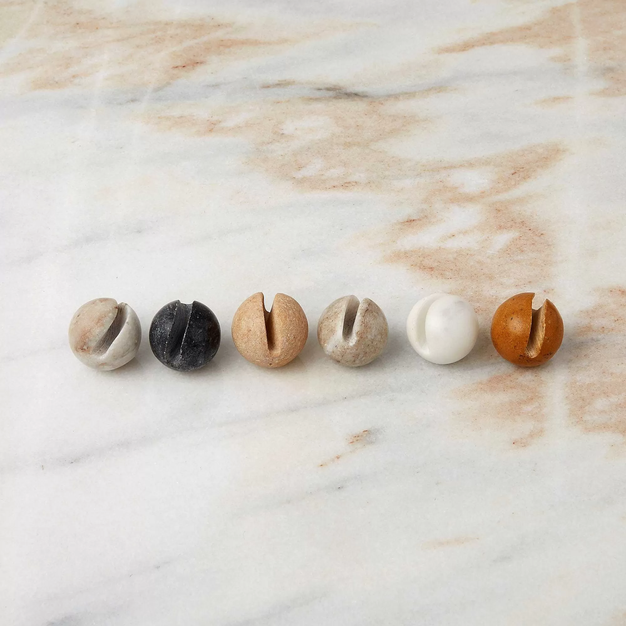 Be Home Bar Tools<Assorted Marble Orb Drink Charm, Set of 6