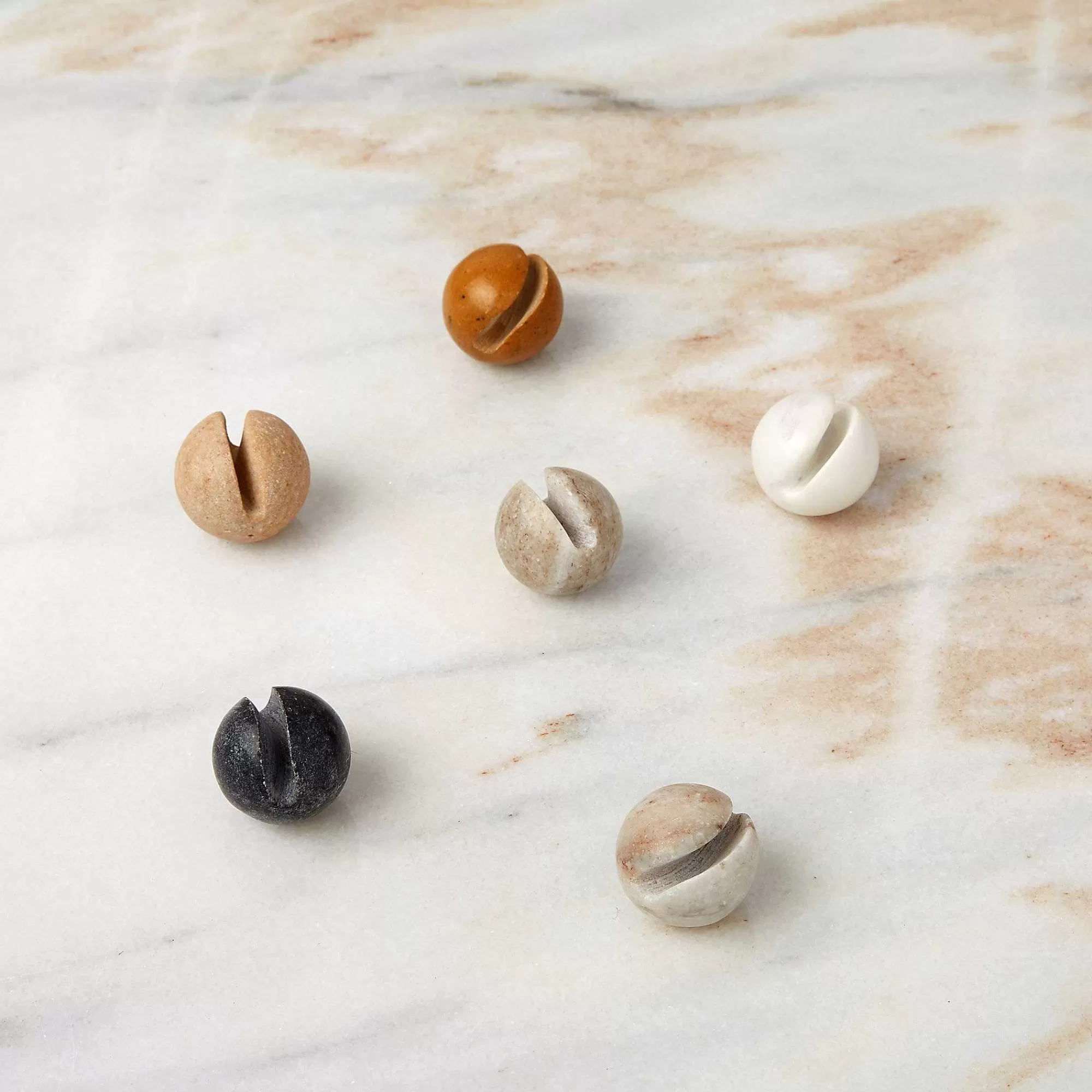 Be Home Bar Tools<Assorted Marble Orb Drink Charm, Set of 6