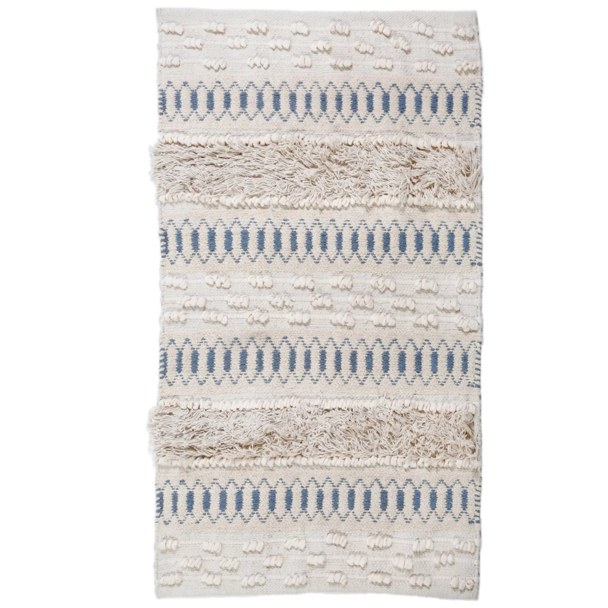 Best Be Home Avery Rug 2' x 3', Ivory & Indigo