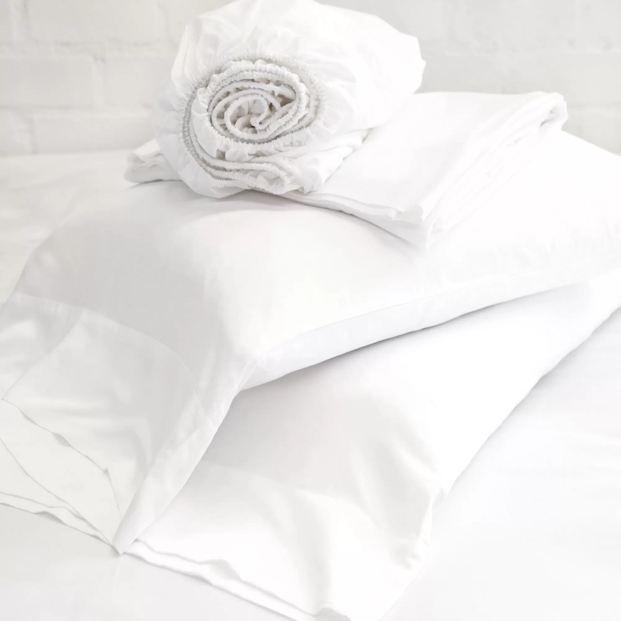 Best Be Home Bamboo Cal King Sheet Set, White