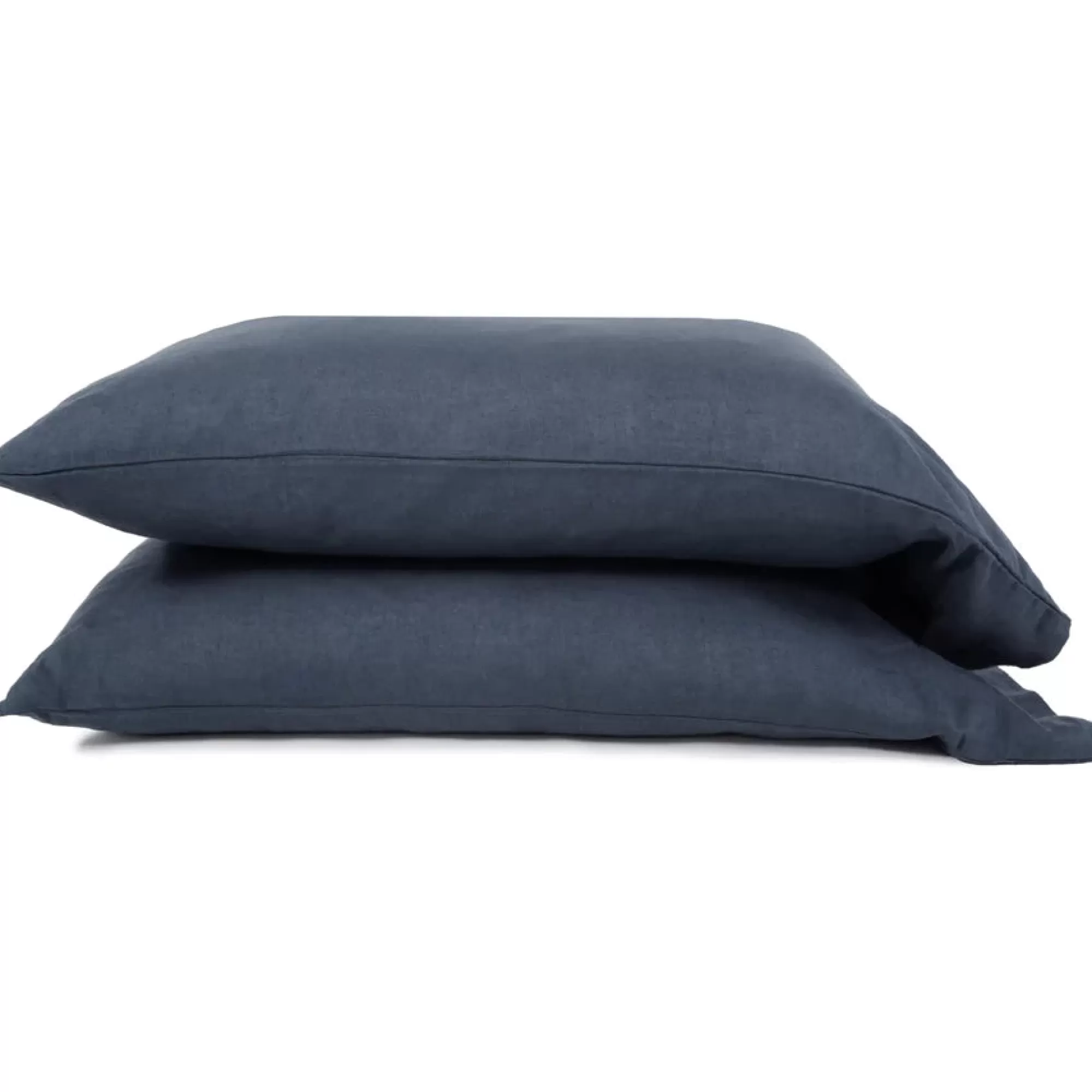 Flash Sale Be Home Belgian Linen Cal King Sheet Set, Navy