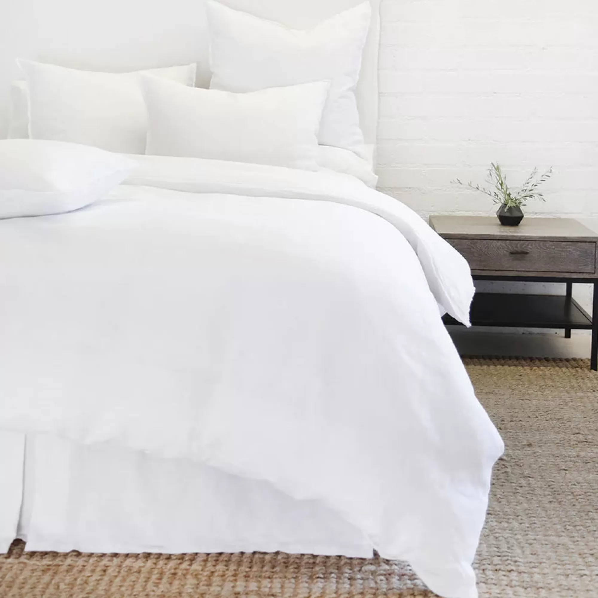 Best Sale Be Home Blair King Sham, White