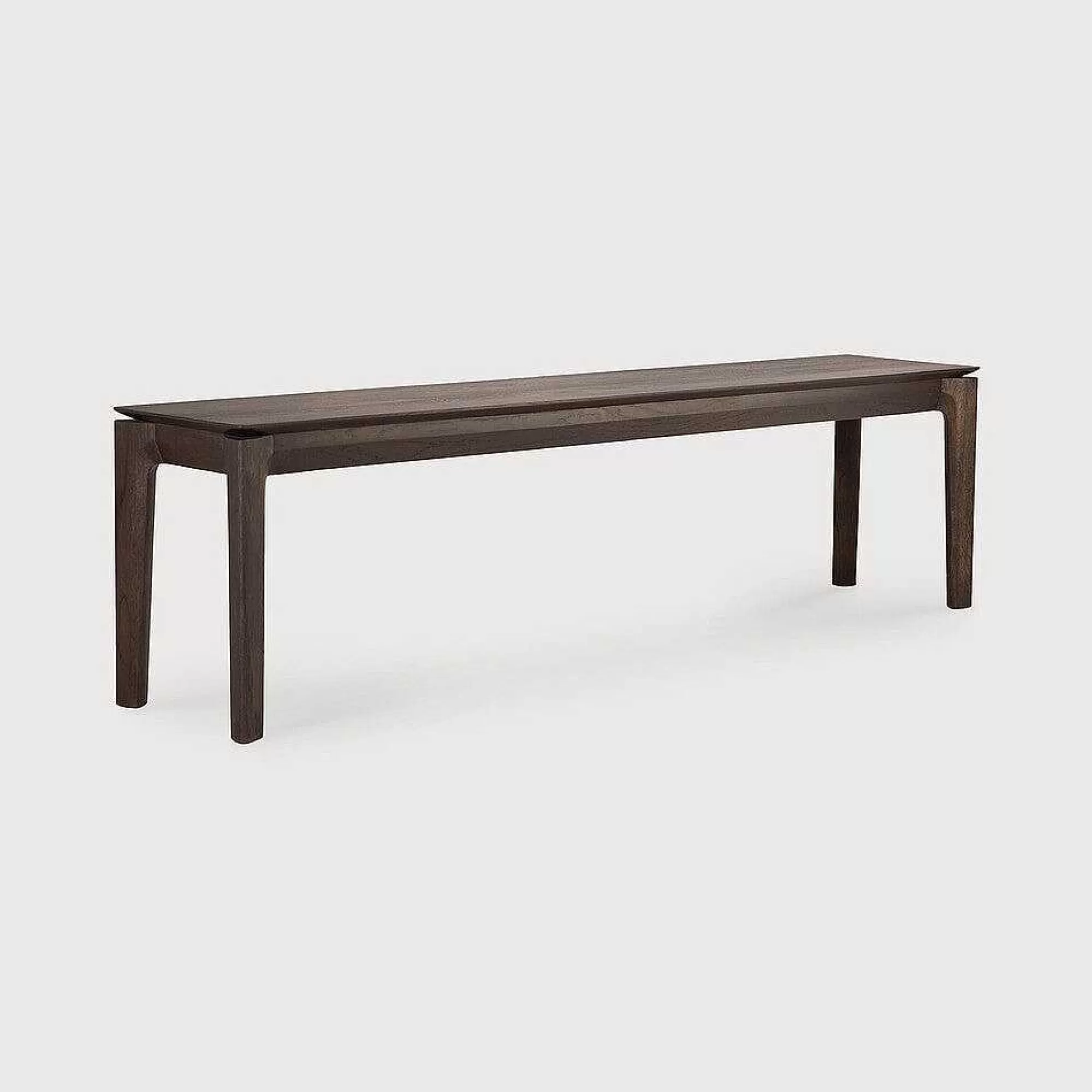 Be Home Benches<Bok Solid Brown Oak Bench, 66"