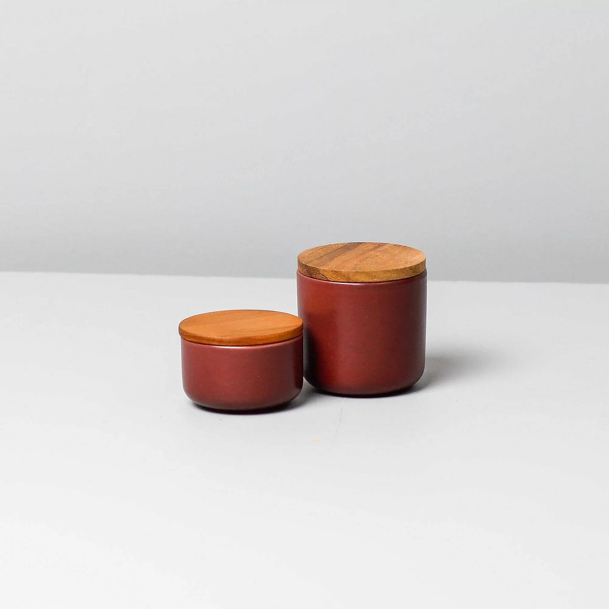 Be Home Canisters<Brampton Stoneware Extra Small Canister, Burgundy