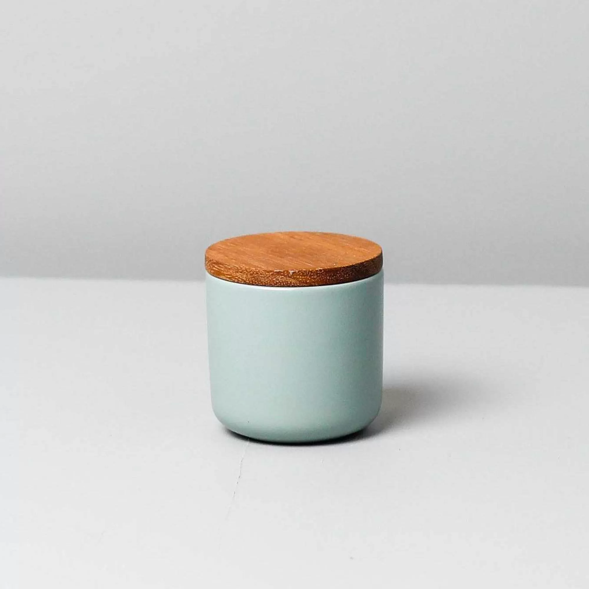 Be Home Bath Canisters<Brampton Stoneware Small Canister, Seaglass