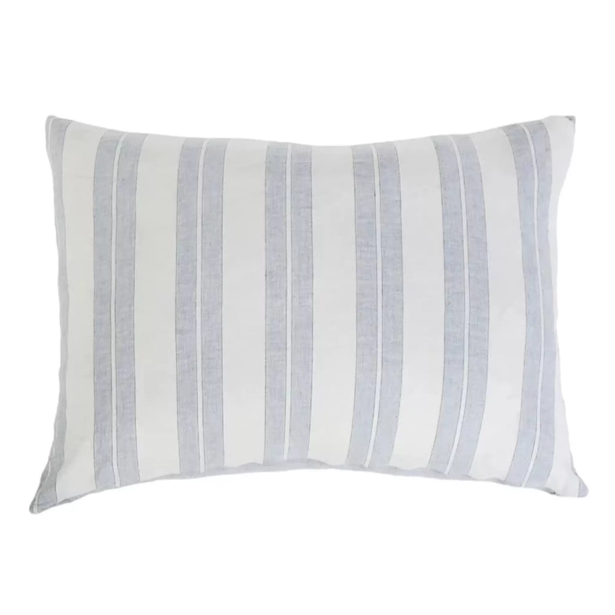 Best Sale Be Home Carter Big Pillow, Ivory & Denim