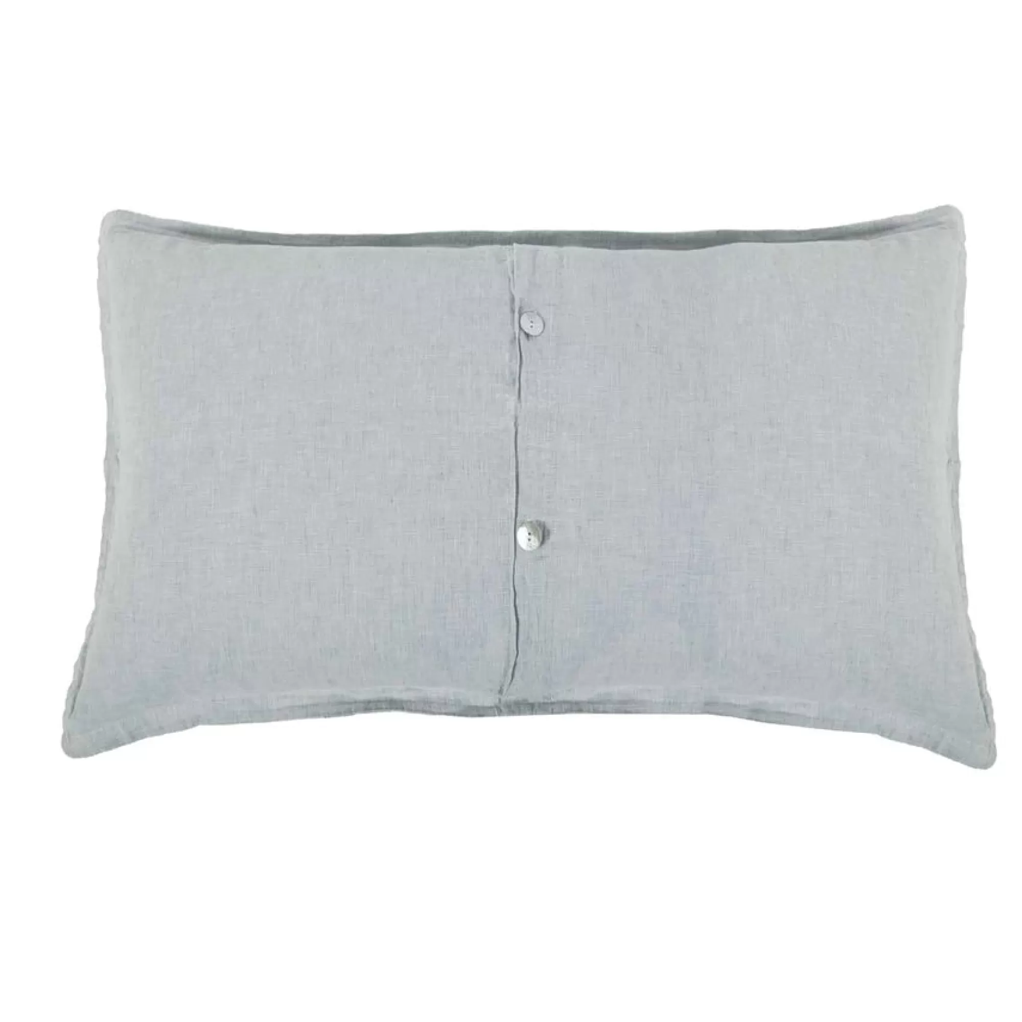 Best Be Home Carter Standard Sham, Ivory & Denim