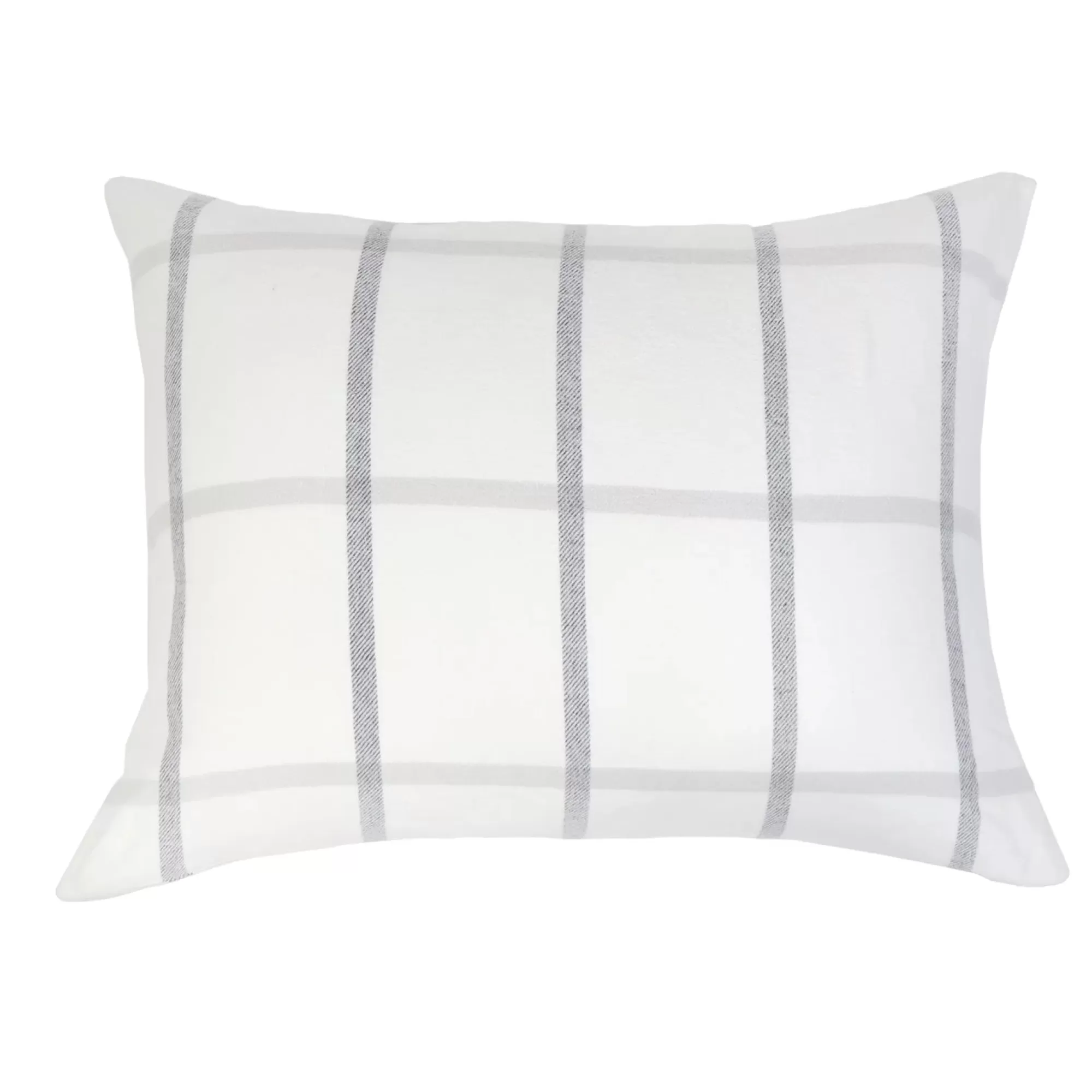 Discount Be Home Copenhagen Big Pillow, White & Grey