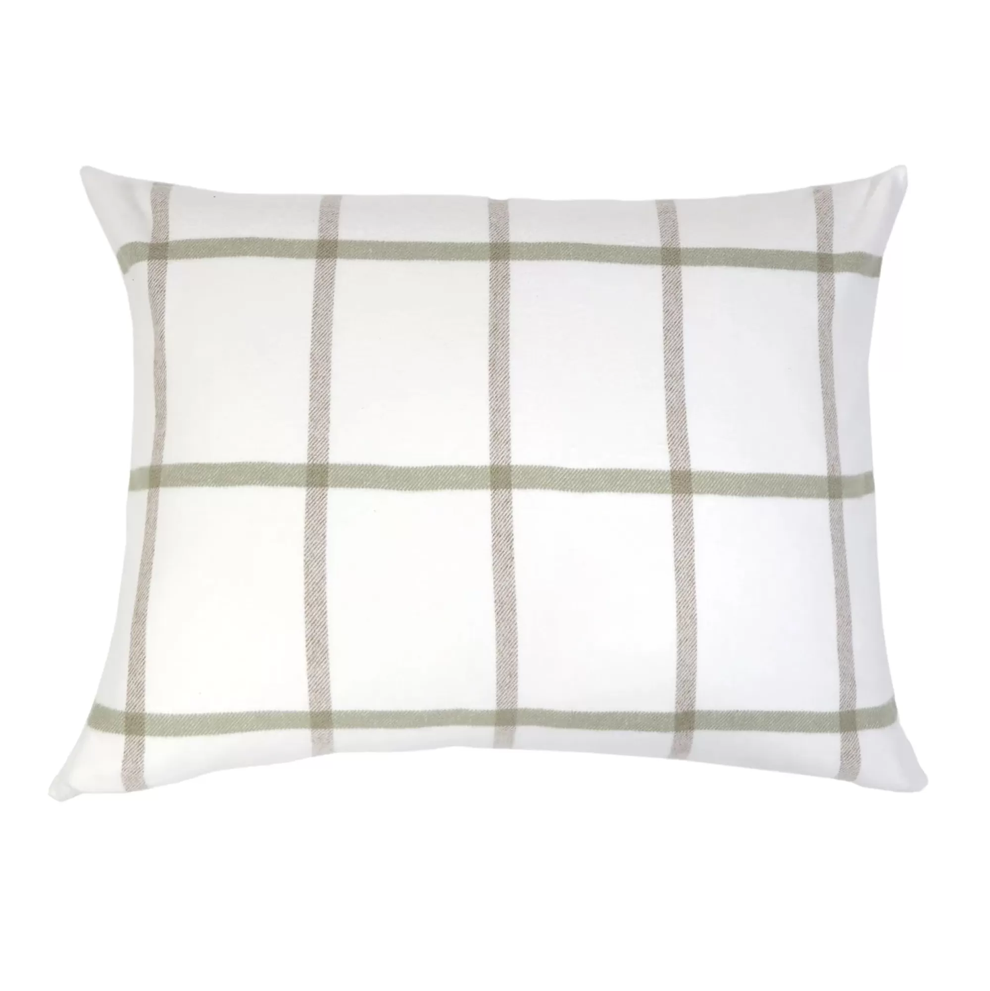 Shop Be Home Copenhagen Big Pillow, White & Olive