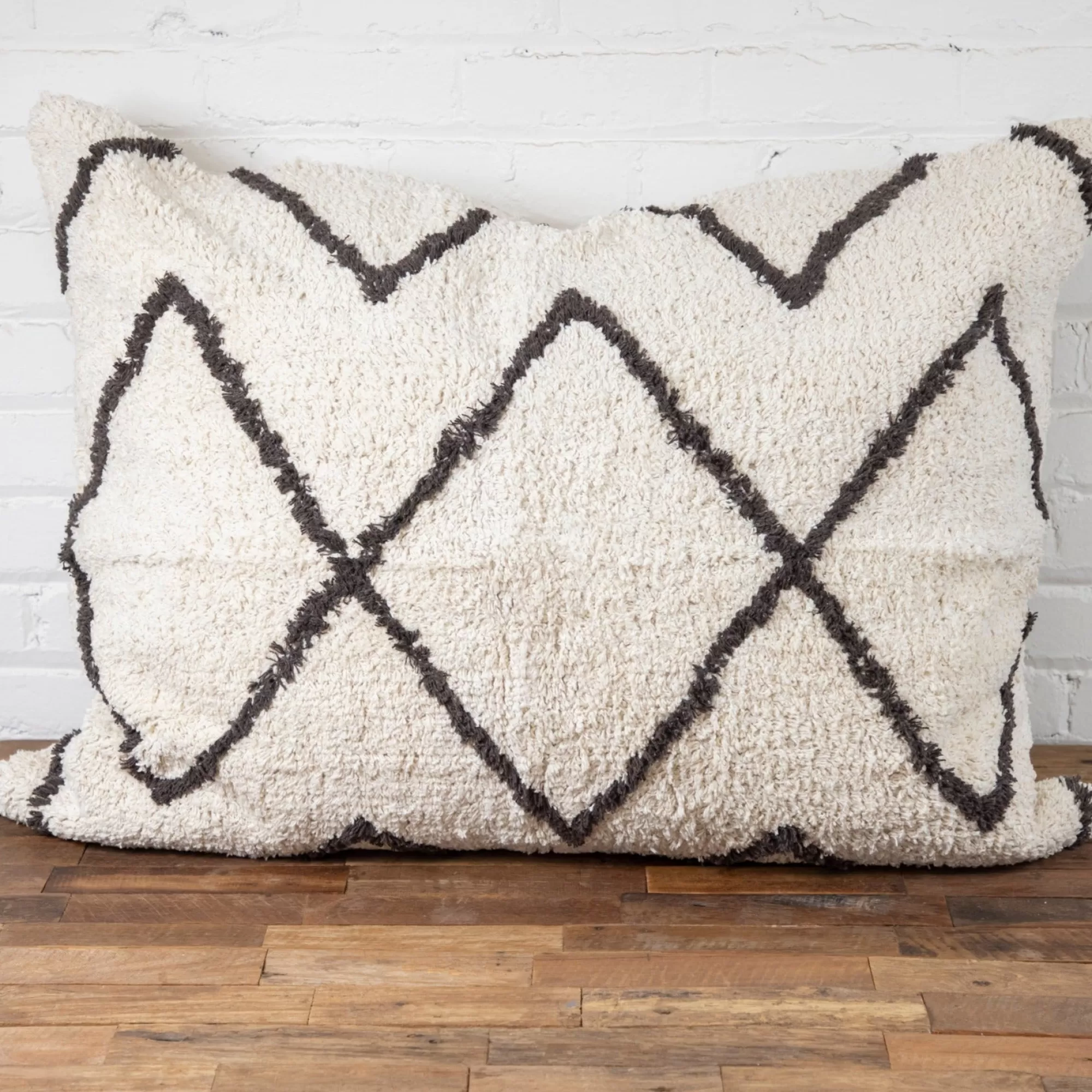 Shop Be Home Dune Big Pillow, Ivory & Earth