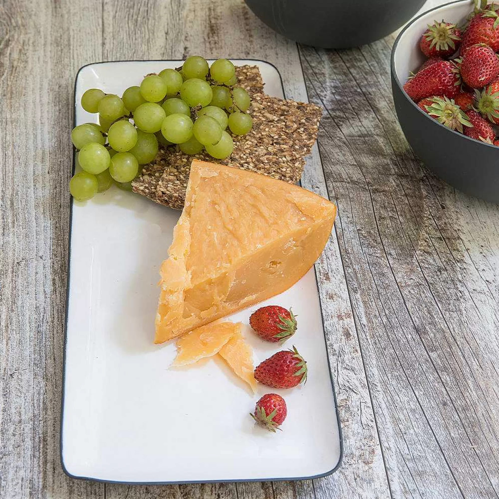 Be Home Serving Platters<Easton Small Rectangular Platter, Graphite