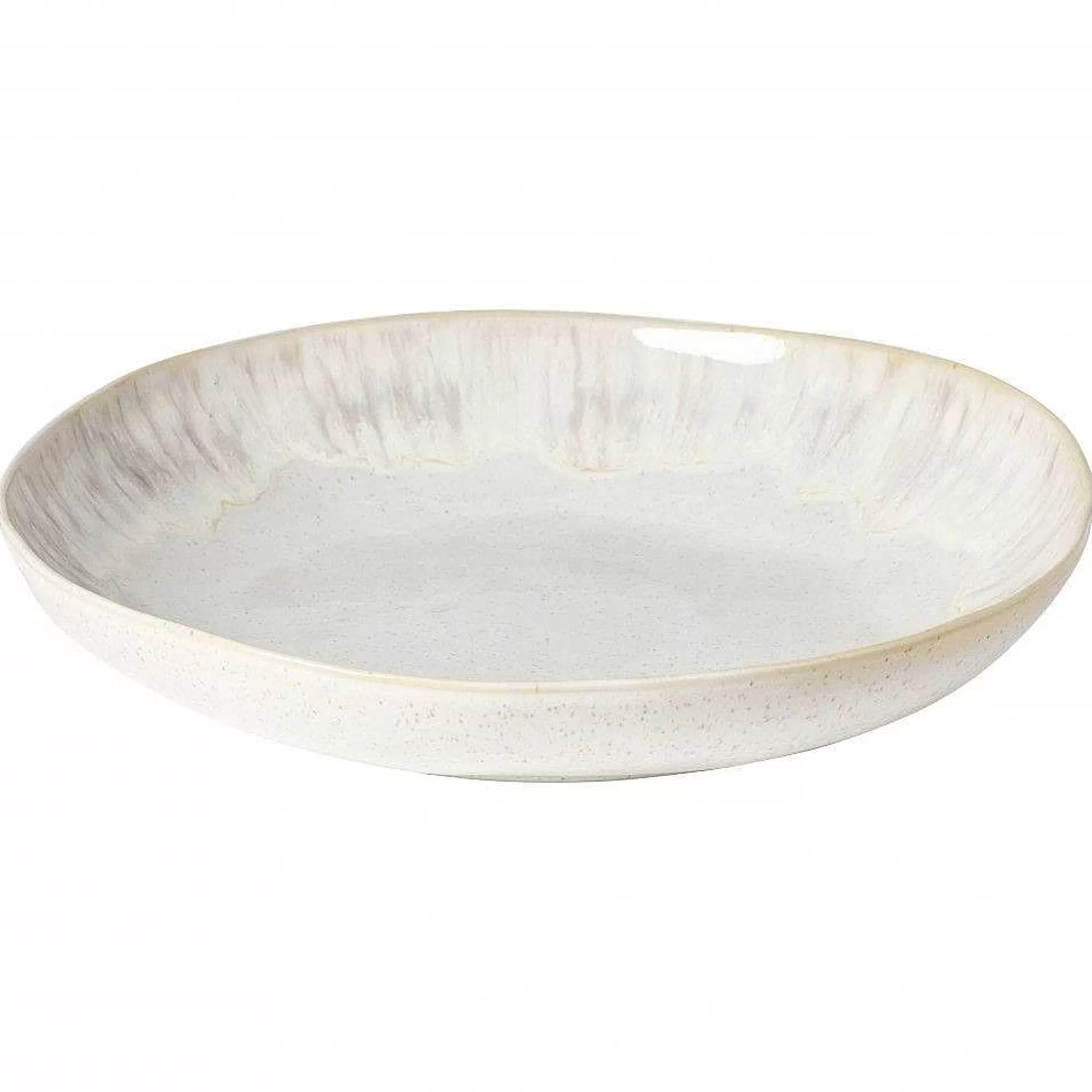 Be Home Stoneware Serving Bowls<Eivissa Reactive Glaze Shallow Serving Bowl