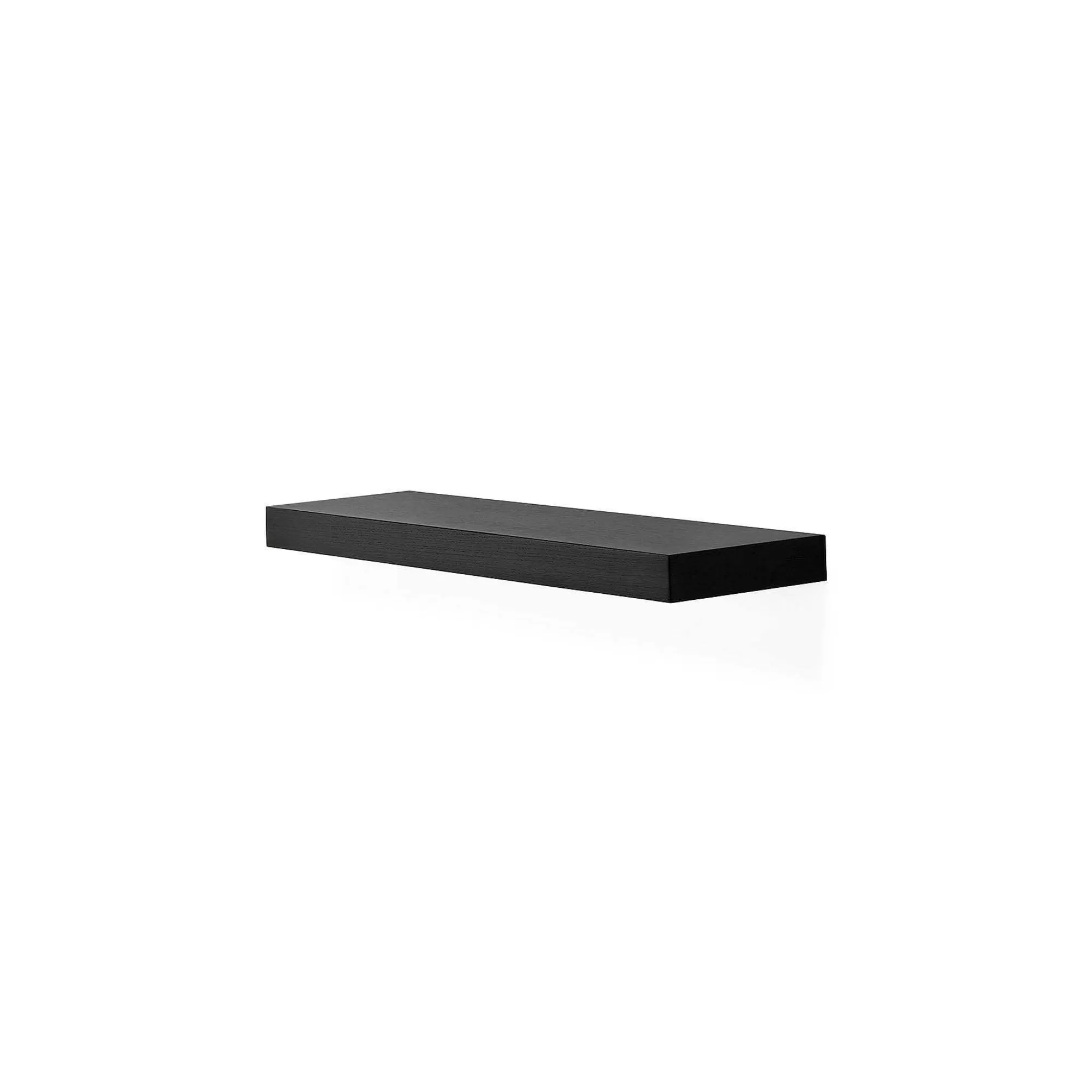 Be Home Shelving<European Black Oak Wall Shelf, 28"