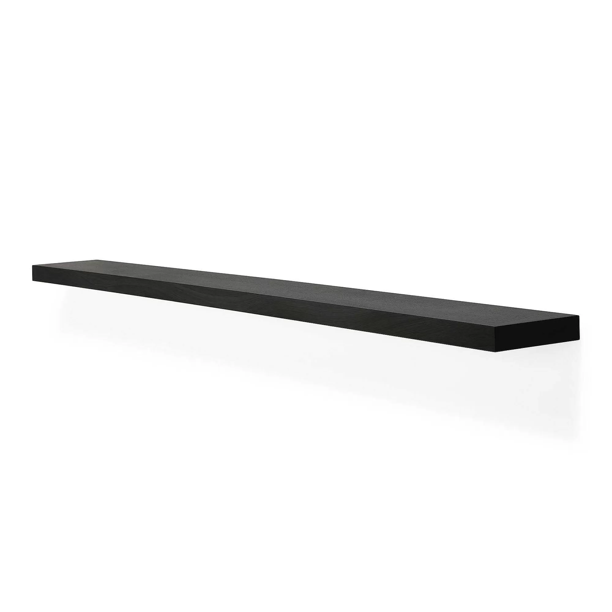 Be Home Shelving<European Black Oak Wall Shelf, 83"