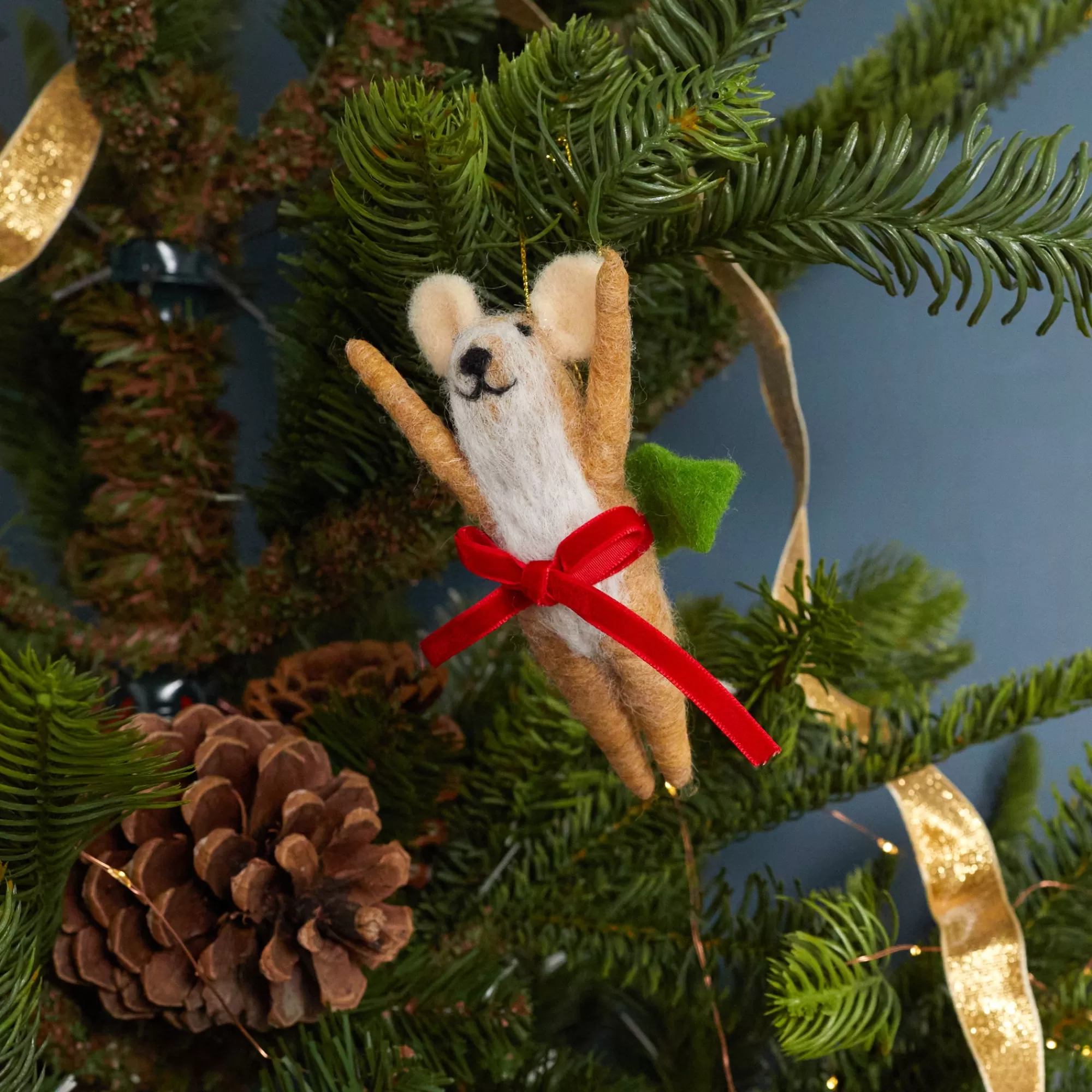 Best Sale Be Home Flying Angel Mouse Ornament