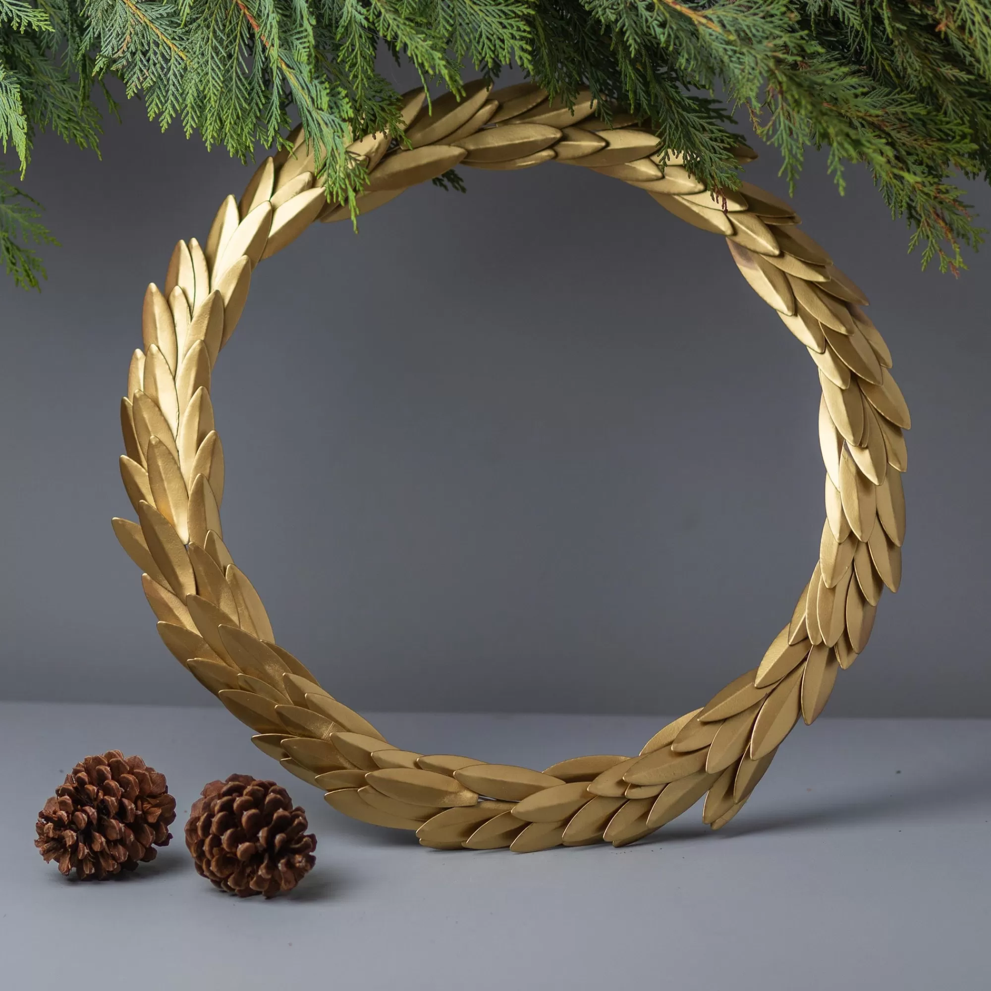 Flash Sale Be Home Gold Laurel Wreath