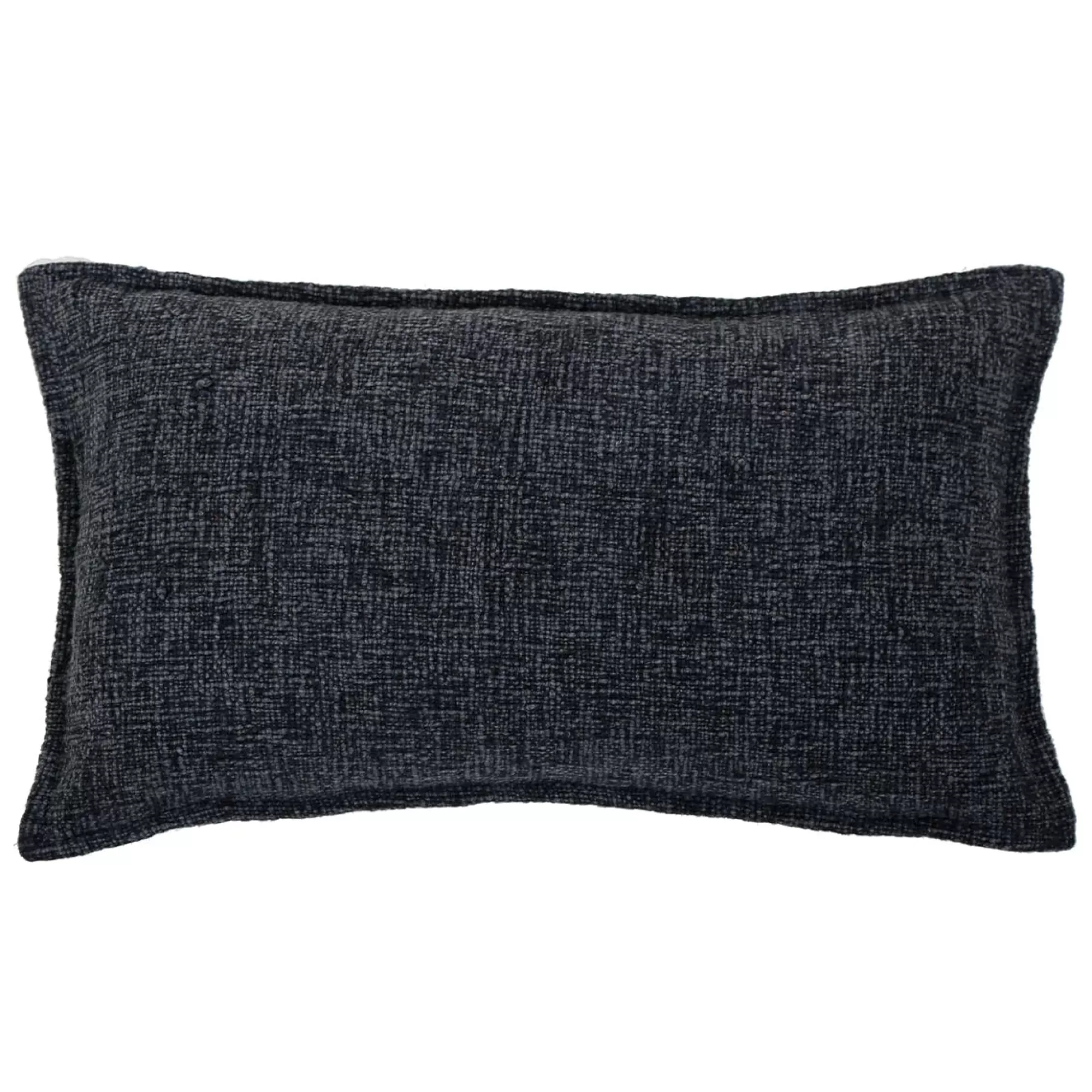 Hot Be Home Humboldt Handwoven Rectangular Pillow, Charcoal