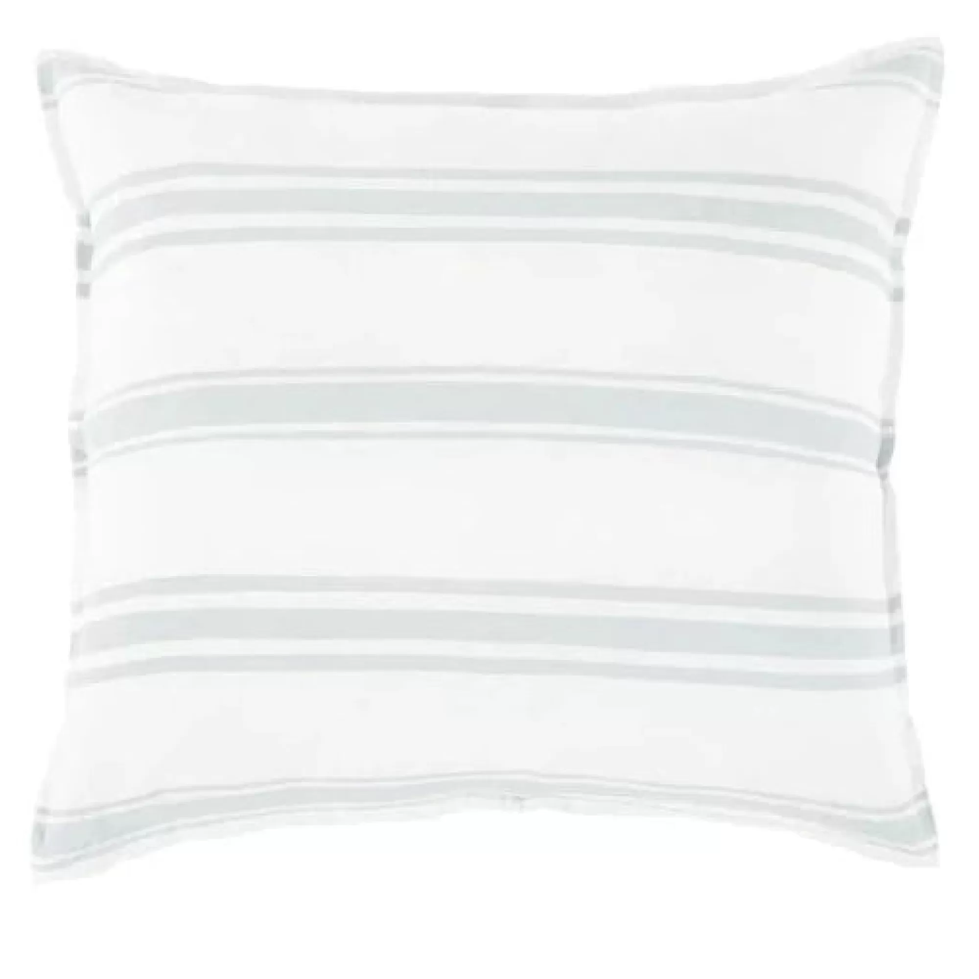 Best Be Home Jackson Euro Sham, White & Ocean