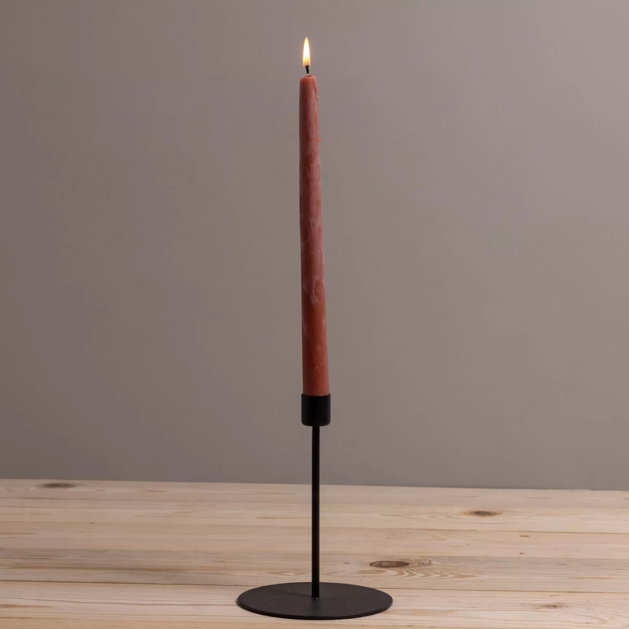 Discount Be Home Kent Black Taper Candle Holder, Tall