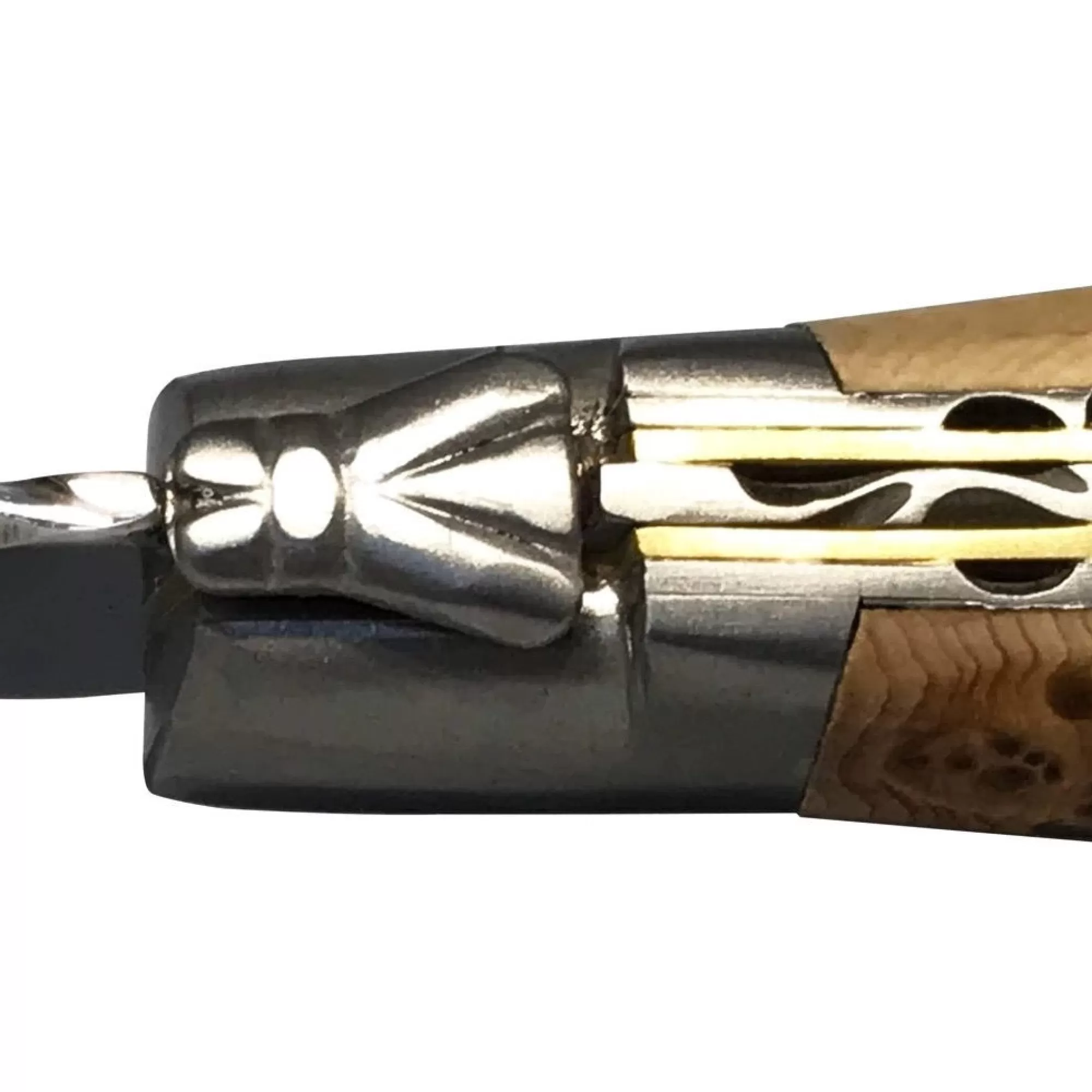 Online Be Home Laguiole en Aubrac Handcrafted Steak Knives, Set of 4, Juniper Wood