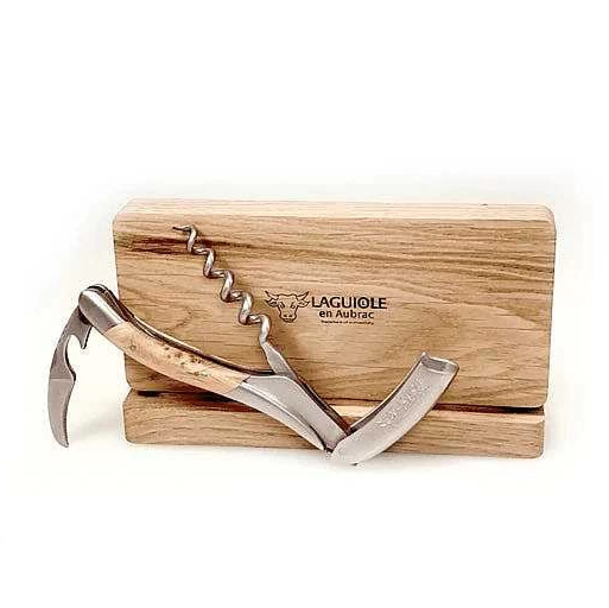 Be Home Bar Tools<Laguiole en Aubrac Sommelier Corkscrew, Juniper Wood