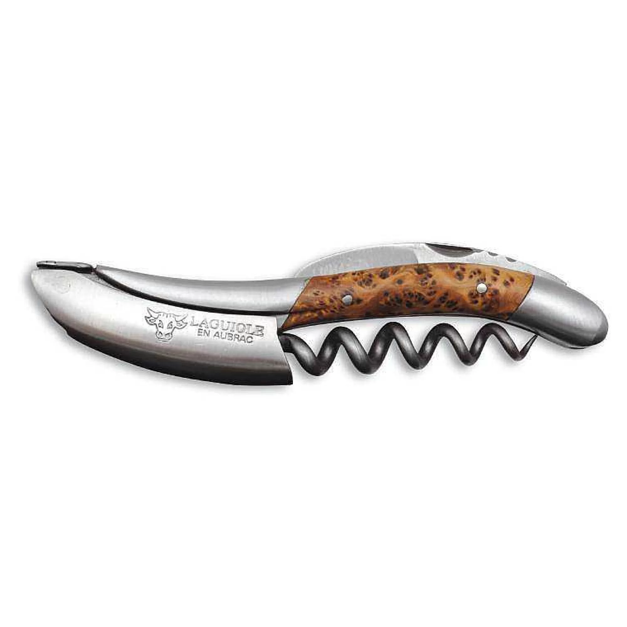 Be Home Bar Tools<Laguiole en Aubrac Sommelier Corkscrew, Juniper Wood