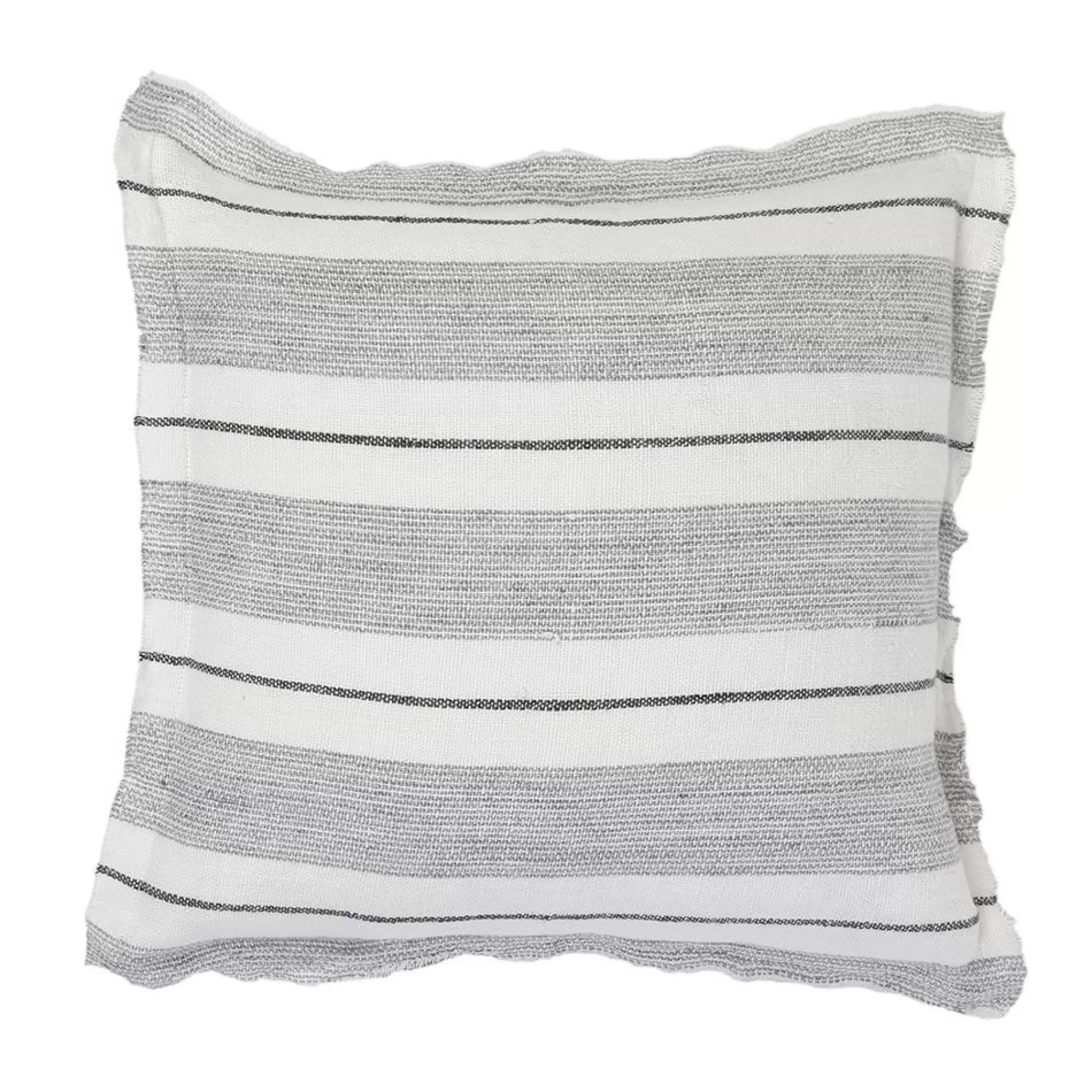 Best Be Home Laguna Square Pillow, Grey & Charcoal