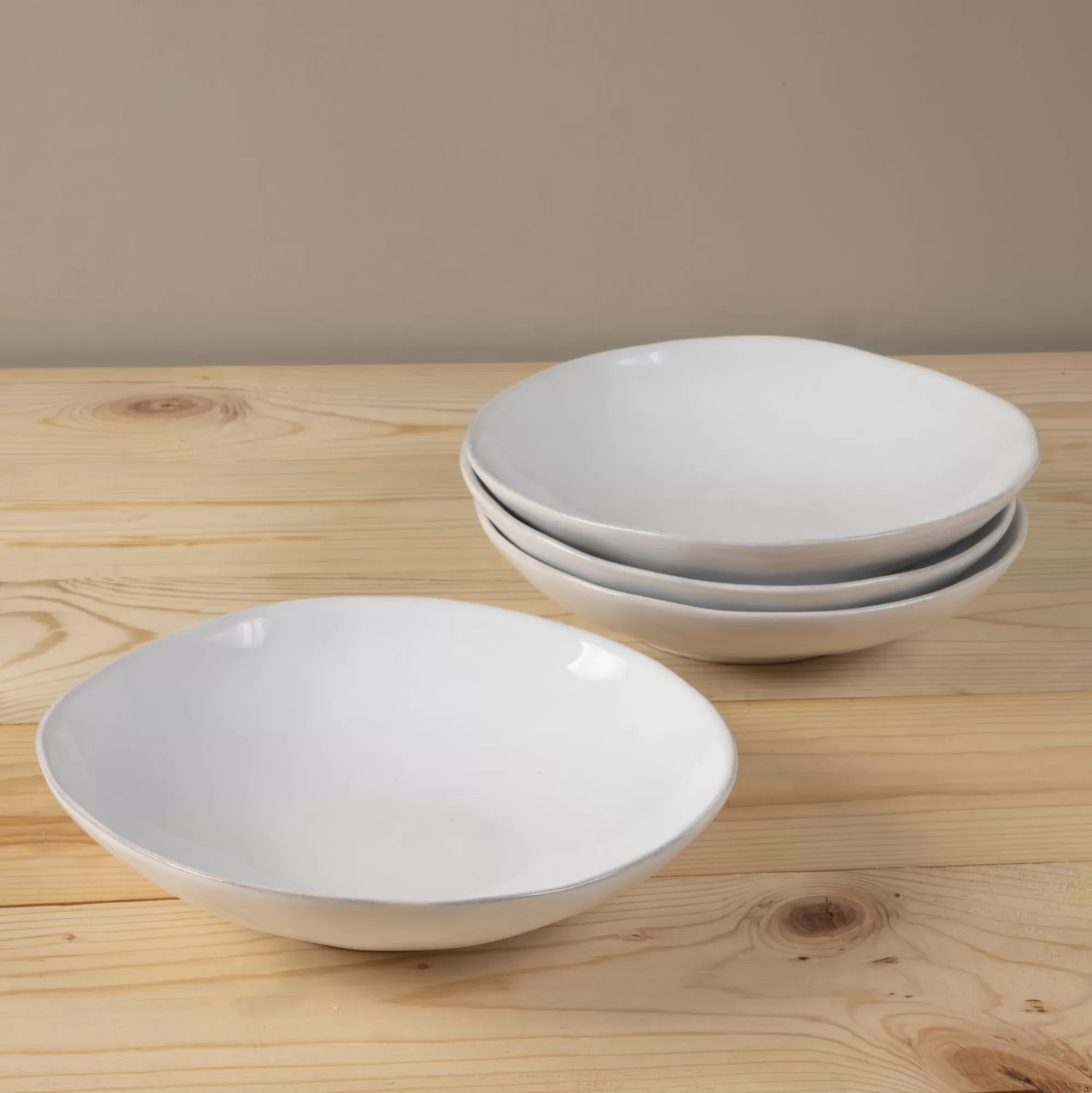 Best Sale Be Home Livia Pasta Bowl, White, Set of 6