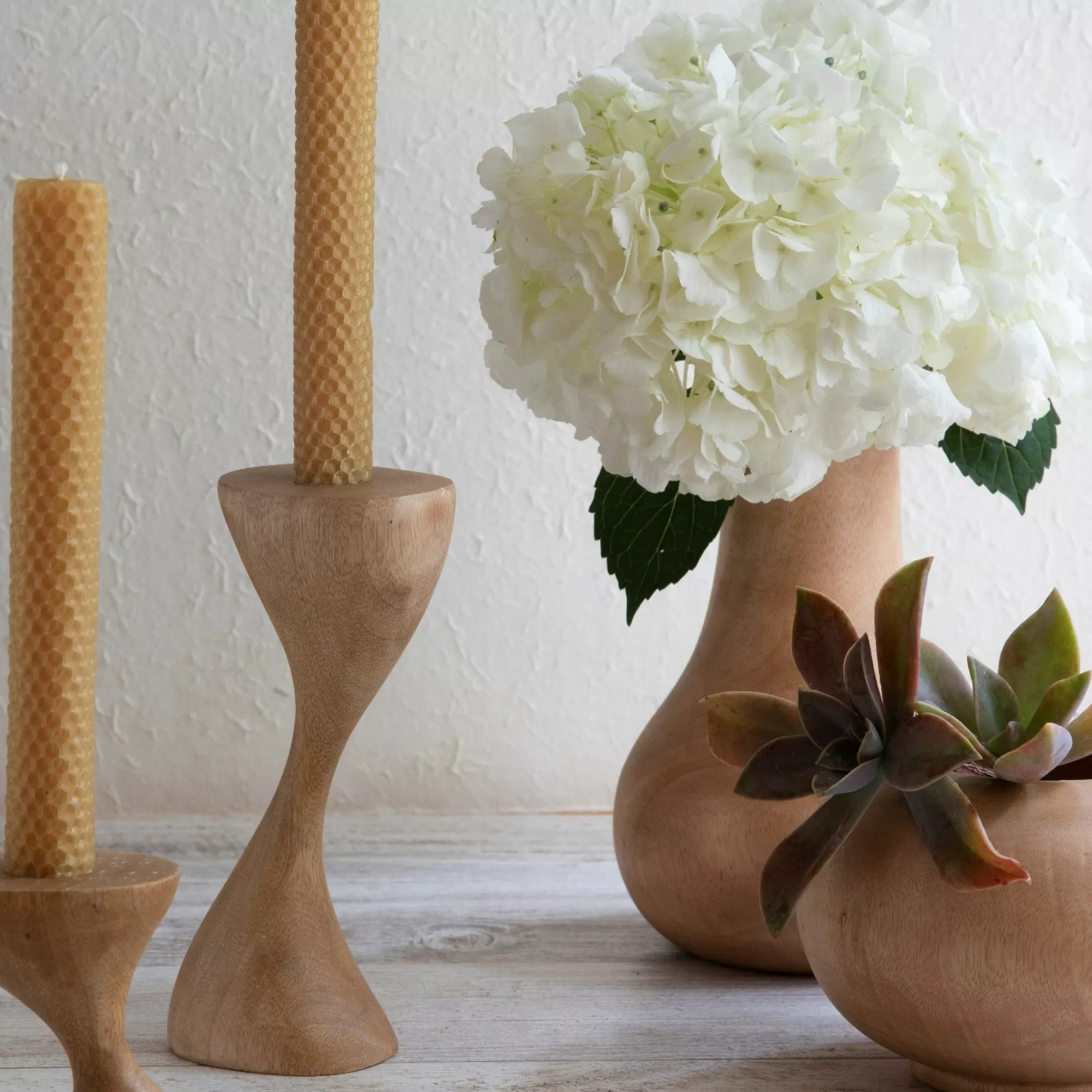 Flash Sale Be Home Mango Wood Round Vase