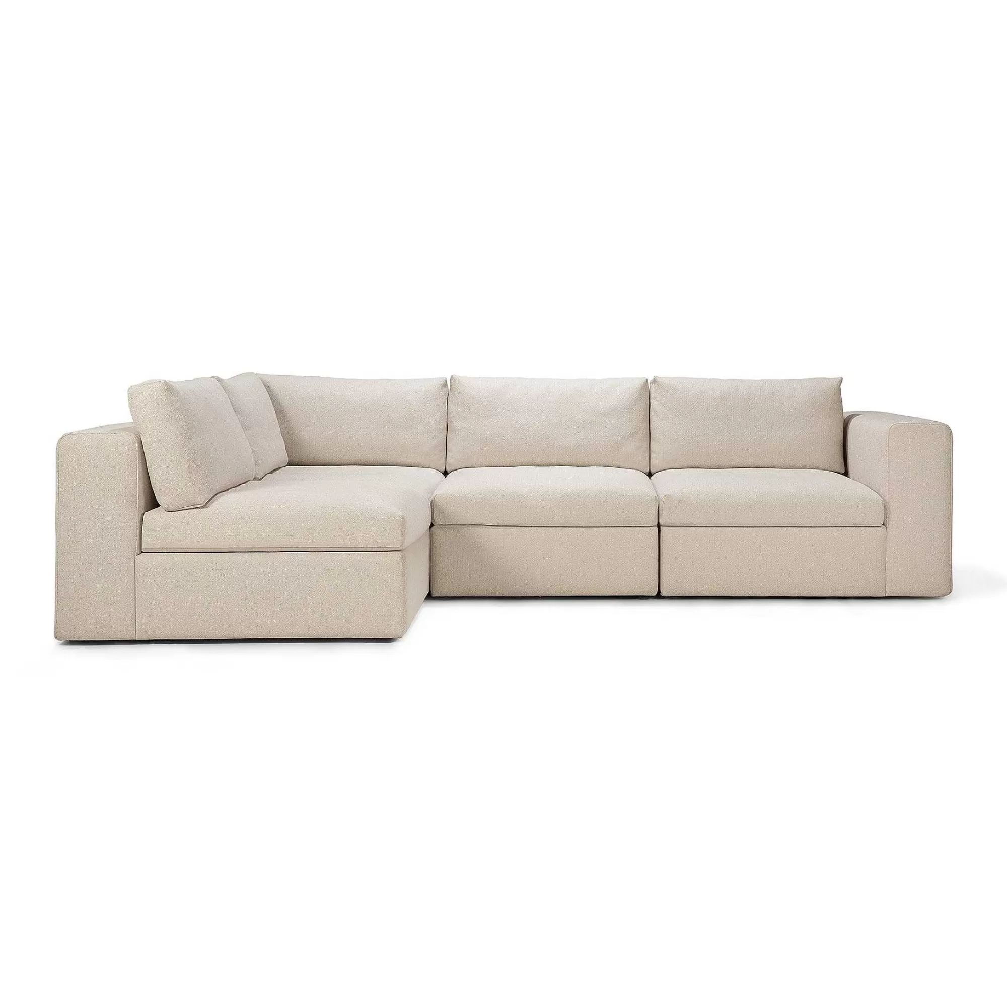 Be Home Sofas<Mellow Single Seater Eco Fabric Sofa, Off White