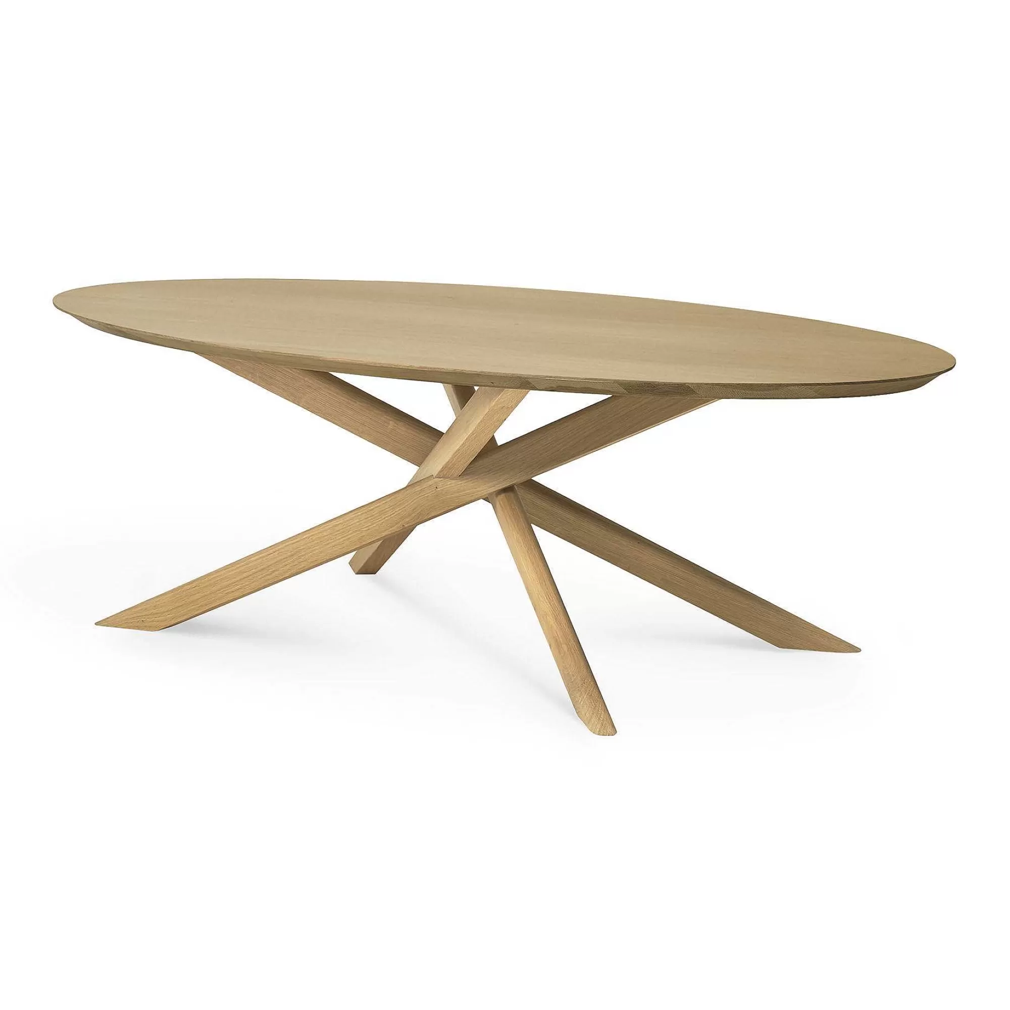 Be Home Coffee Tables<Mikado Solid Oak Oval Coffee Table