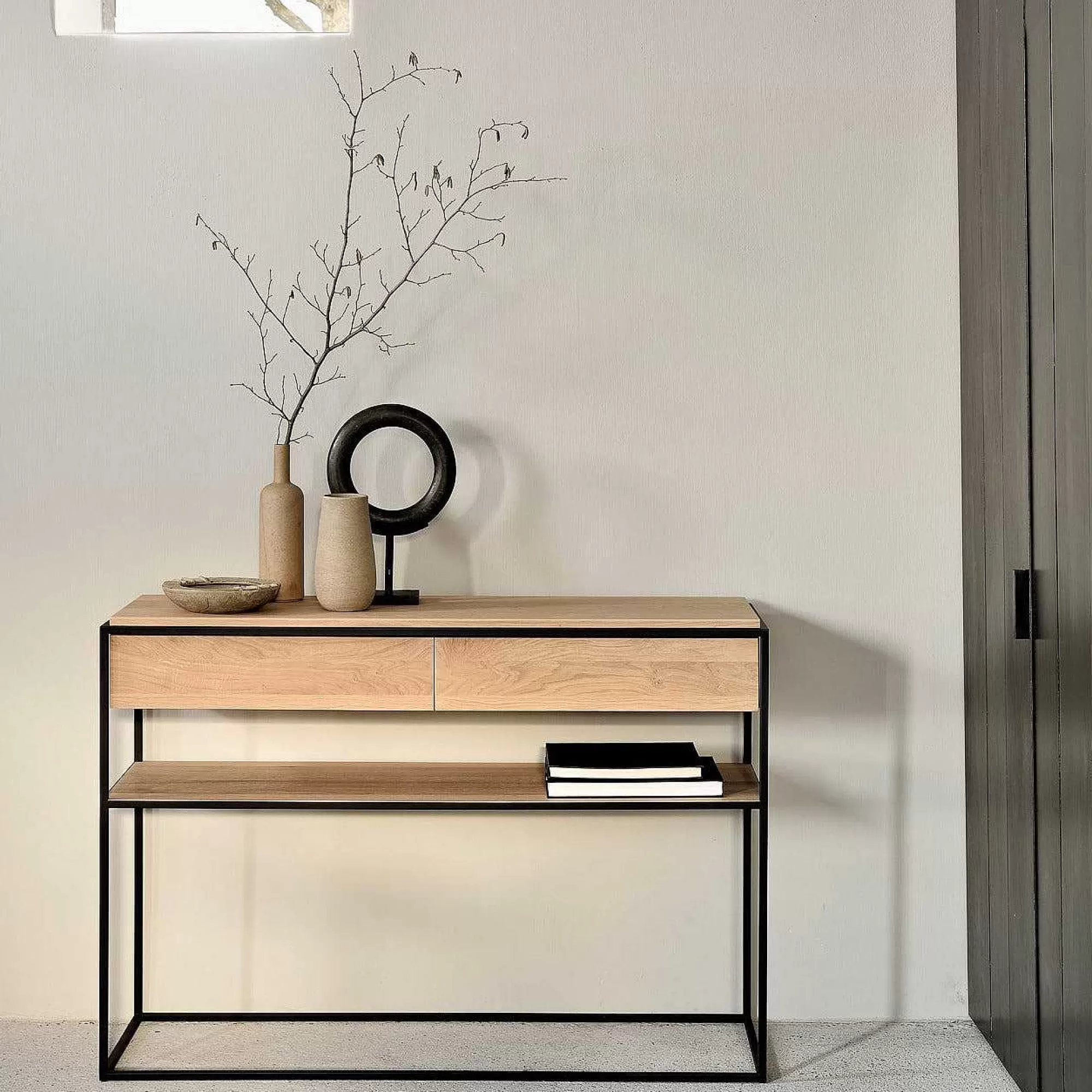 Be Home Console Tables<Monolit Console, Oak