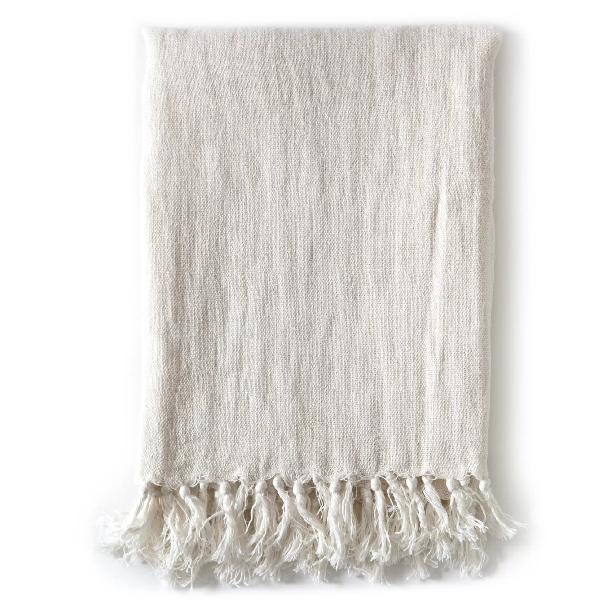 Cheap Be Home Montauk King Blanket, Cream