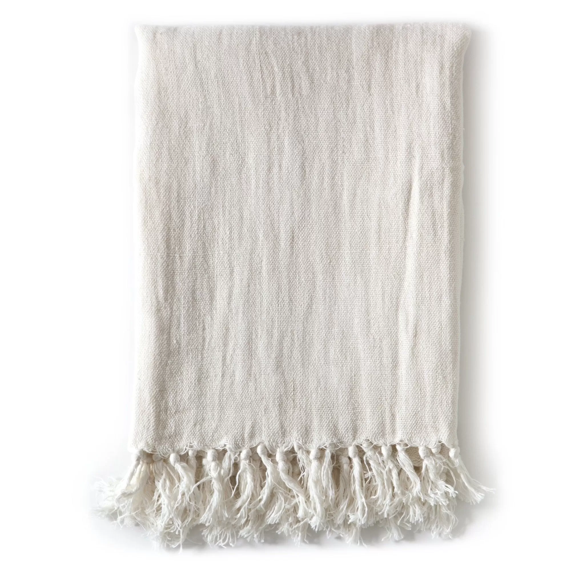 Best Be Home Montauk Throw, Cream