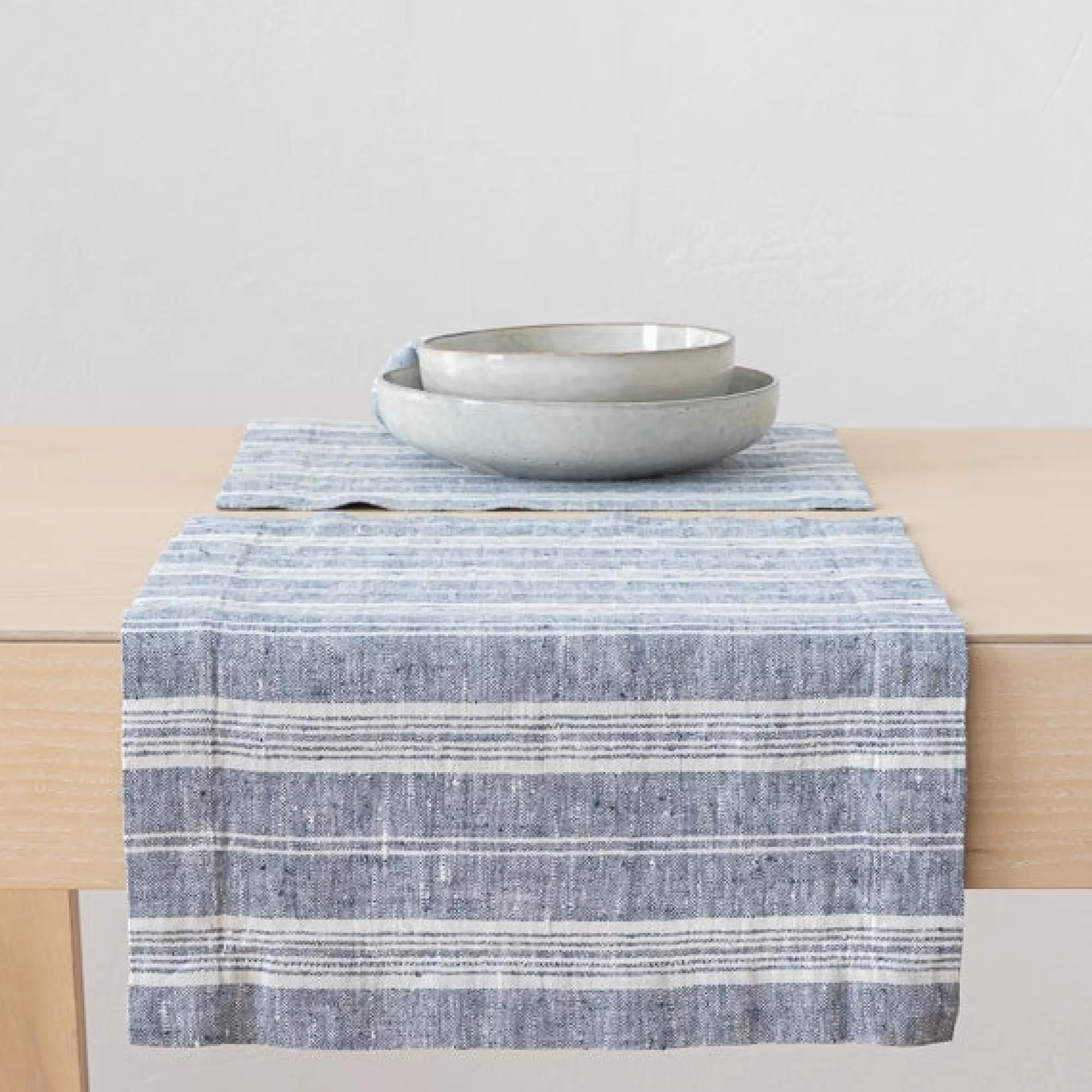 Cheap Be Home Multistripe Placemat, Indigo, Set of 4