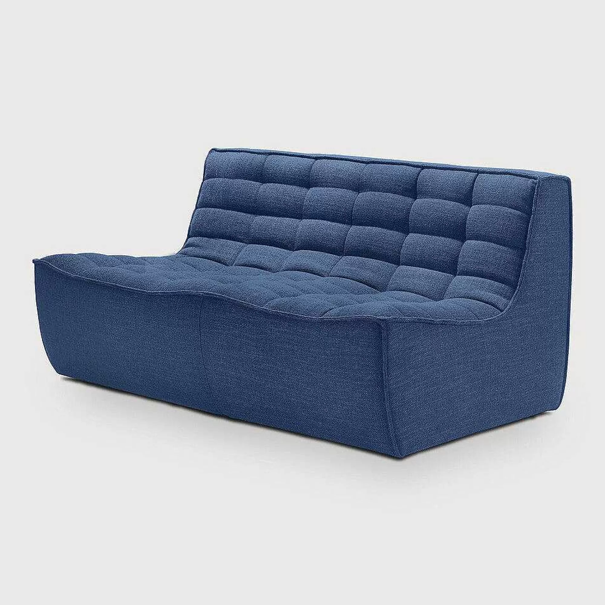 Be Home Sofas<N701 2 Seater Sofa, Blue