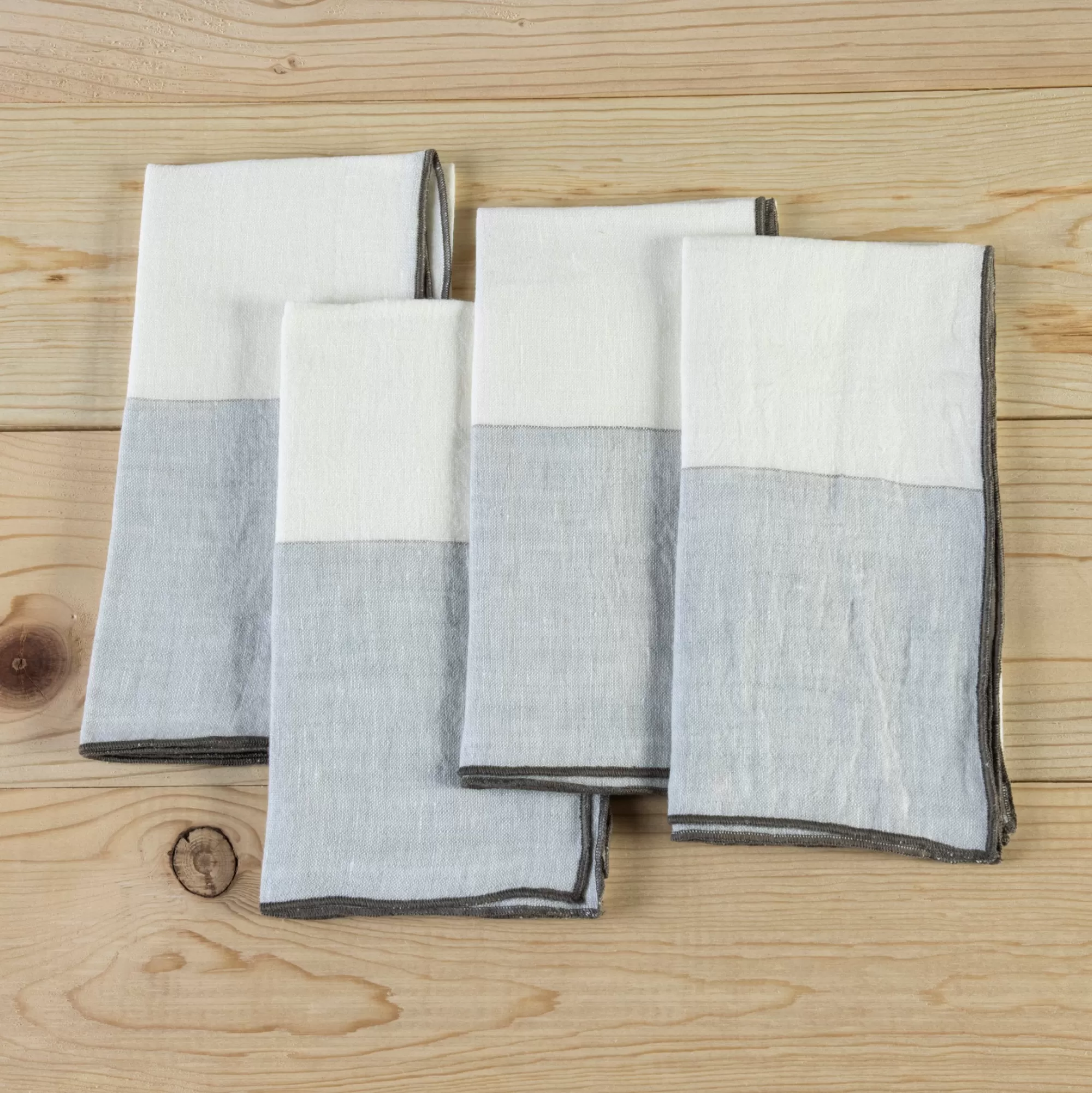 Best Sale Be Home Napa Napkins, Set of 4, Light Grey