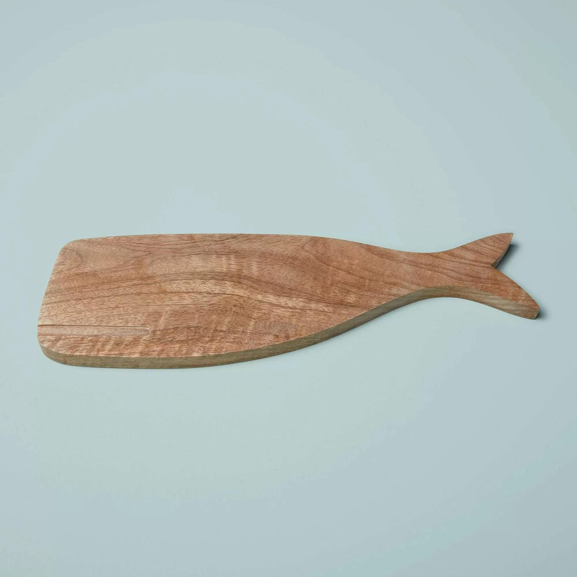 Be Home Wood Serving Boards<Natural Mango Wood Whale Board