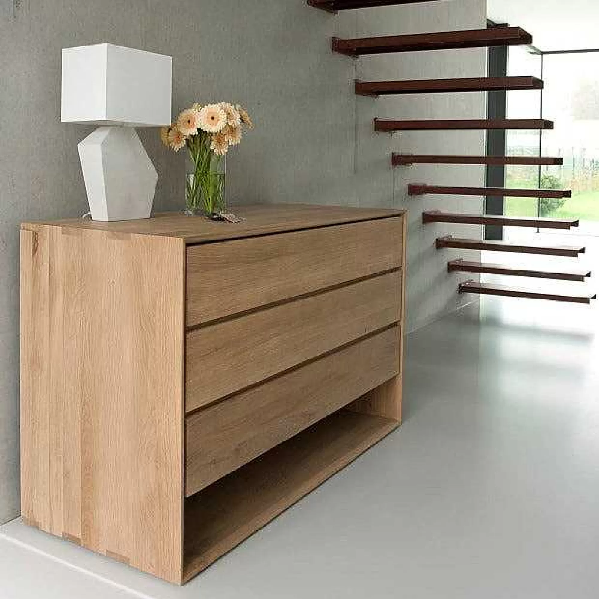 Be Home Dressers<Nordic Oak Dresser