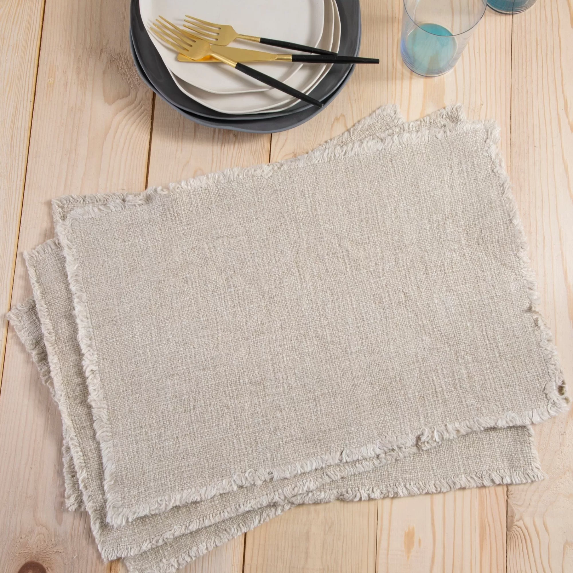 Best Sale Be Home Oakville Placemats, Set of 4, Natural