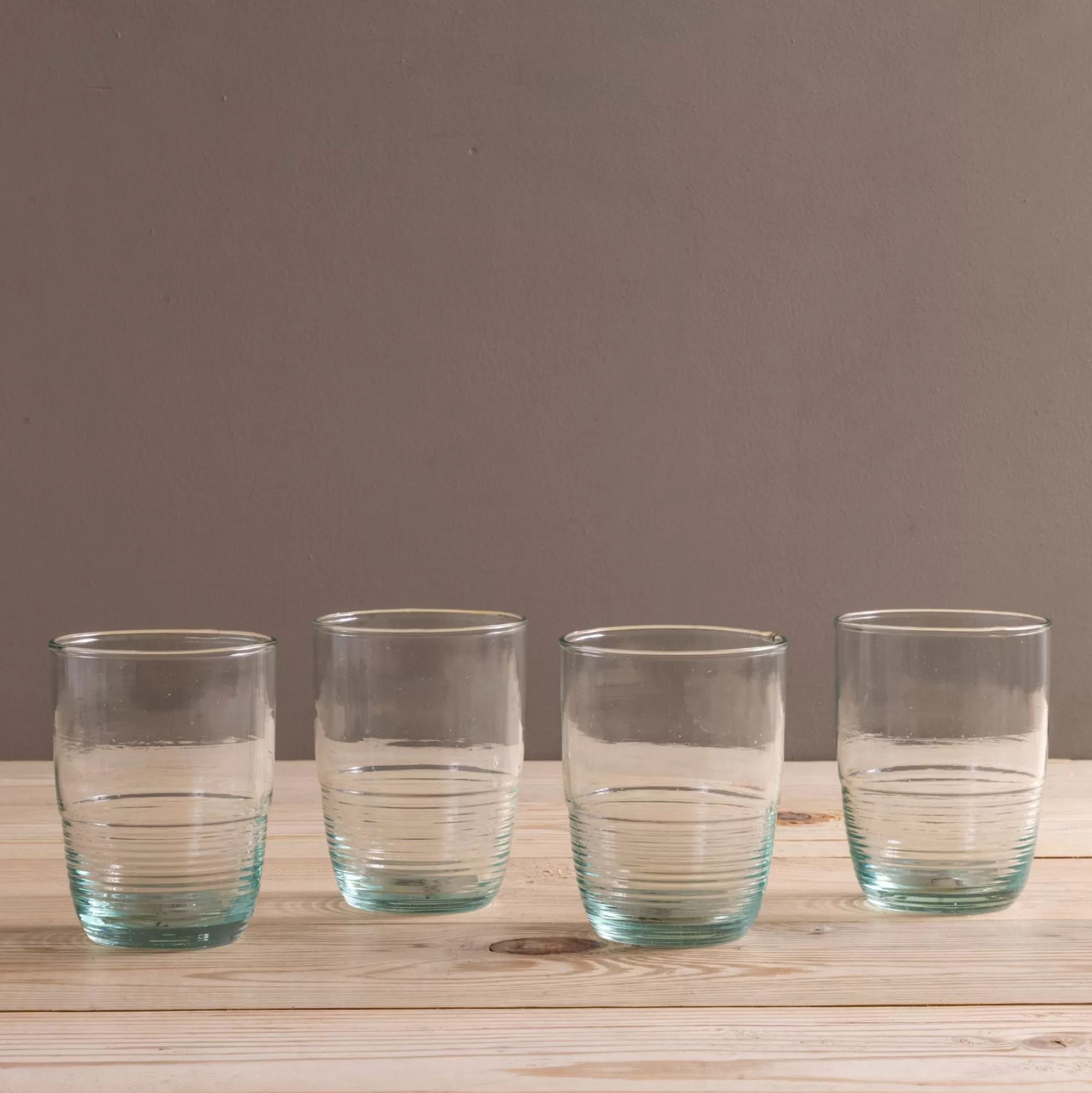 Best Sale Be Home Premium Recycled Medium Ripple Tumbler, Set of 4