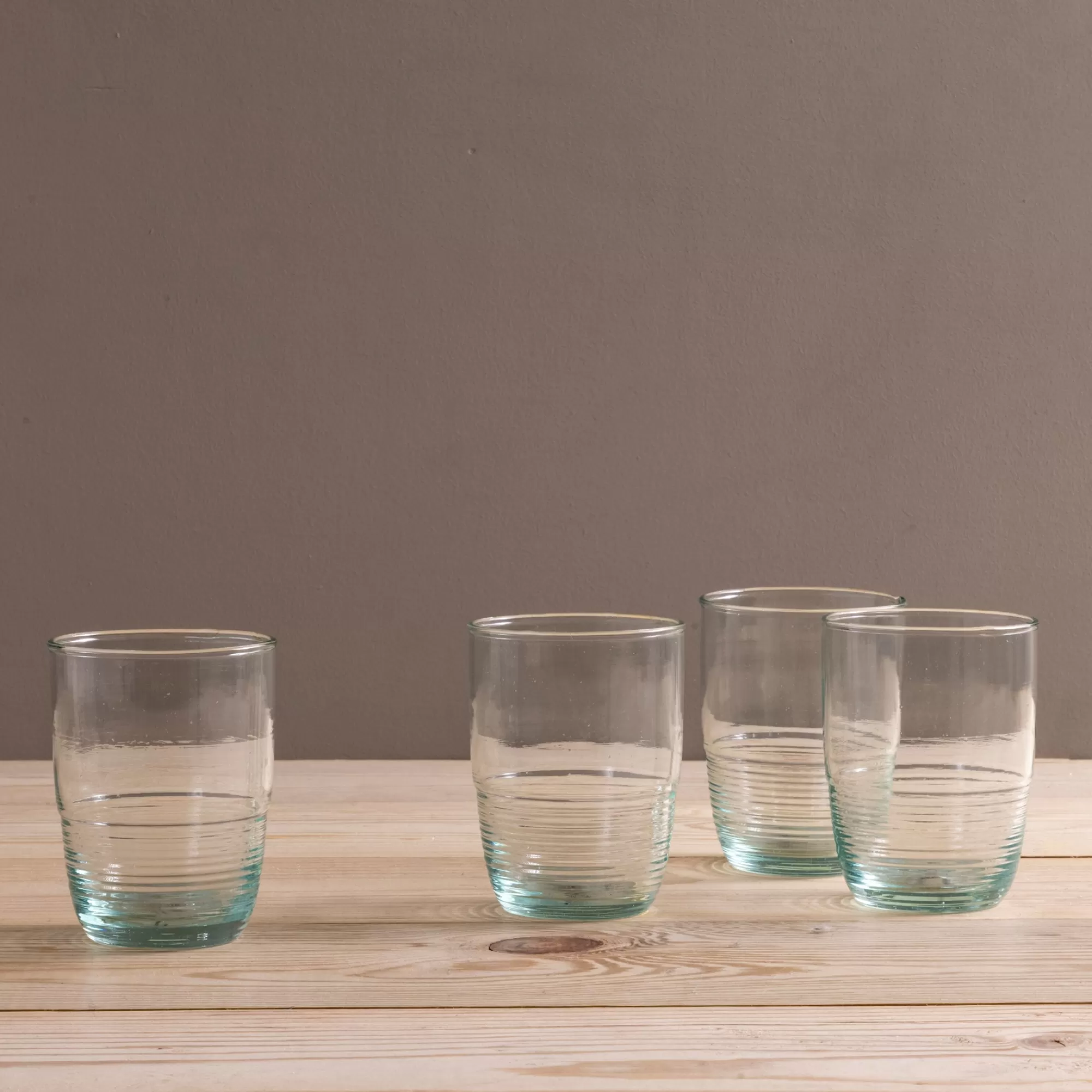 Best Sale Be Home Premium Recycled Medium Ripple Tumbler, Set of 4