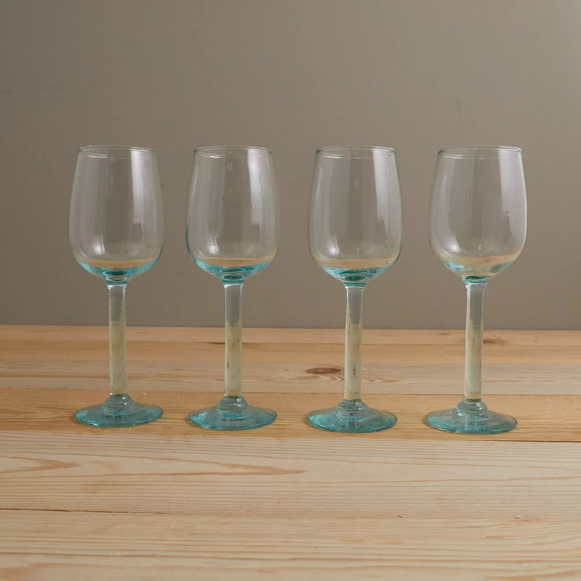 Best Be Home Premium Recycled White Wine Glass, Set of 4