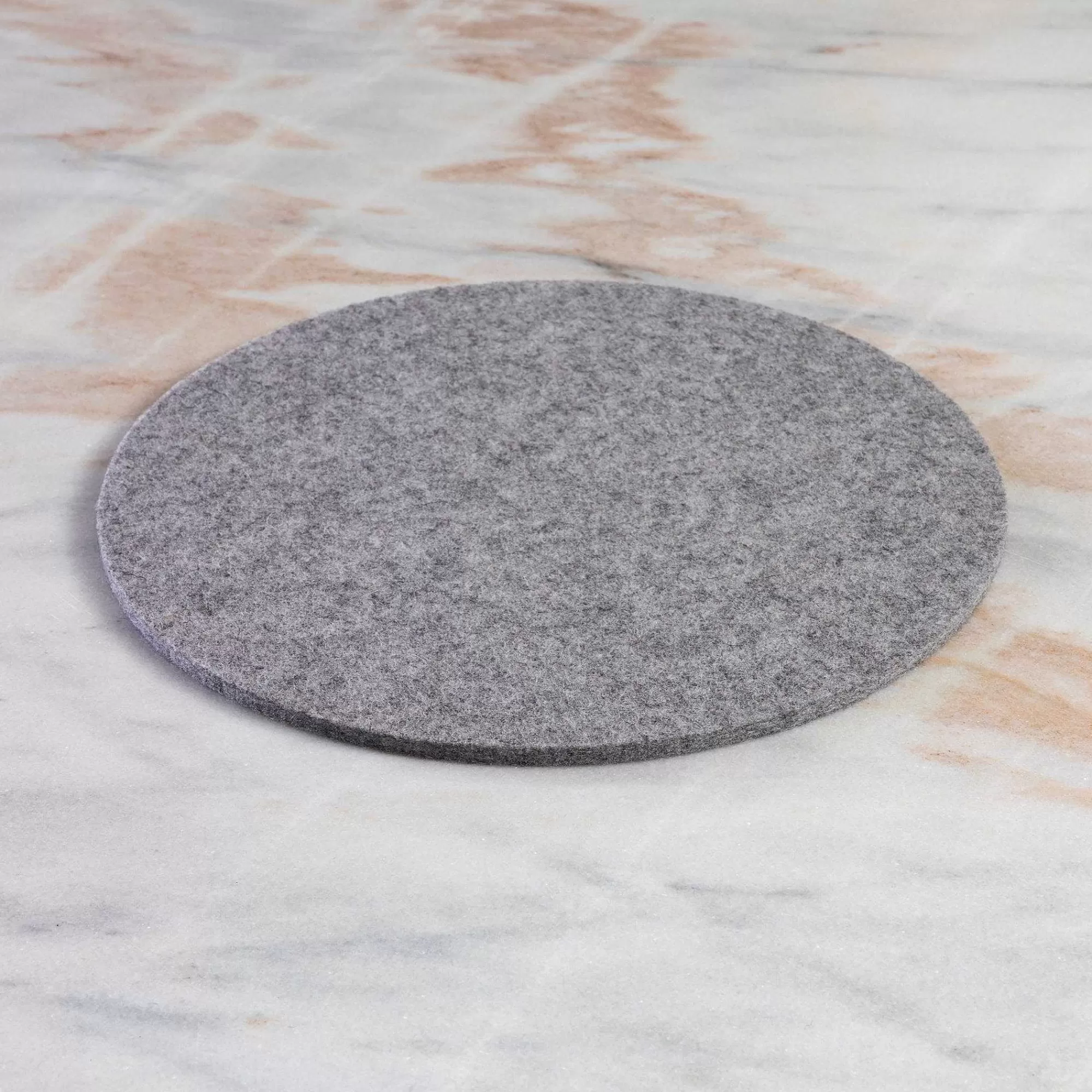 Be Home Spoon Rests & Trivets<Round Felt Trivet, Granite