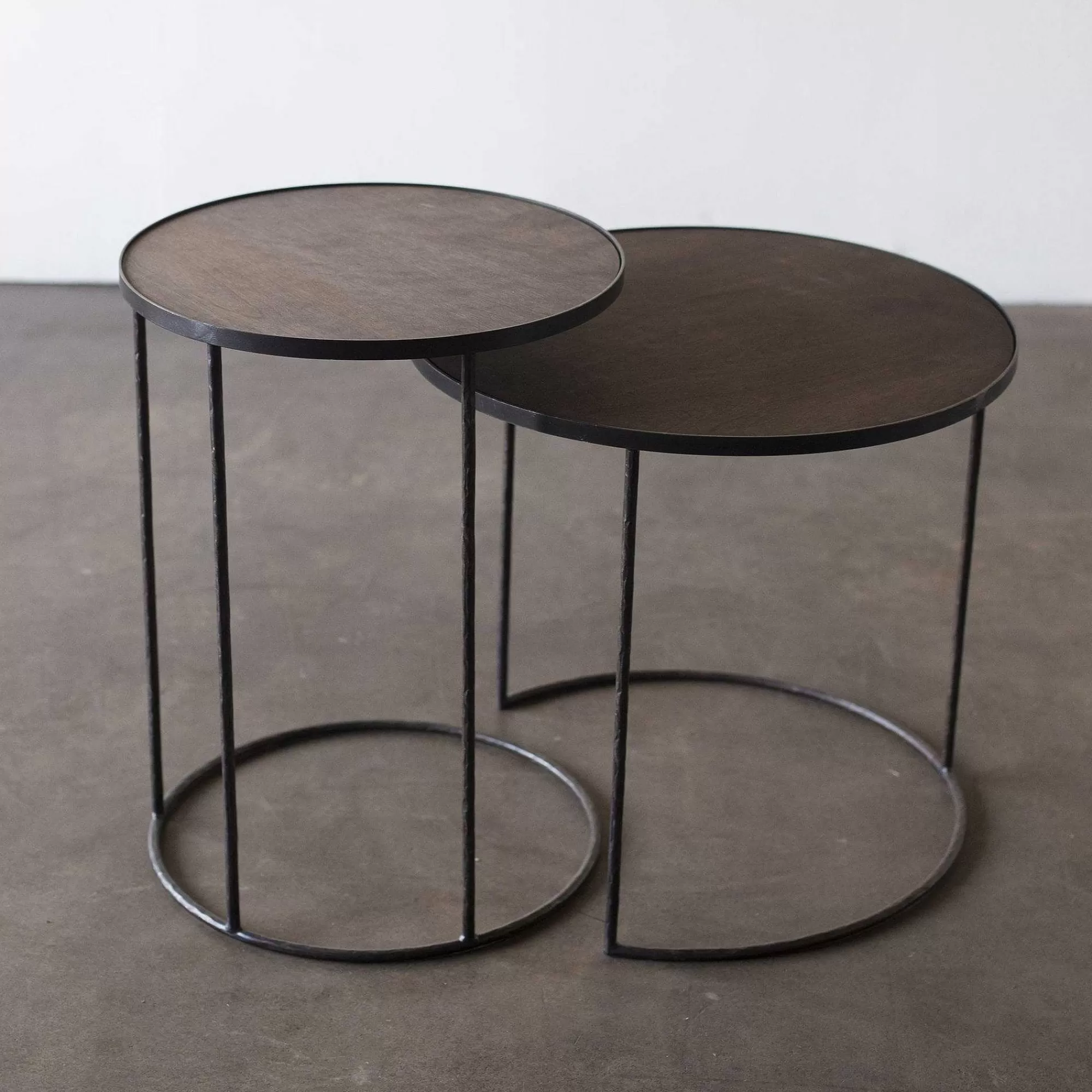 Be Home Tray Tables<Round Tray Side Tables, Set of 2 (Trays Not Included)