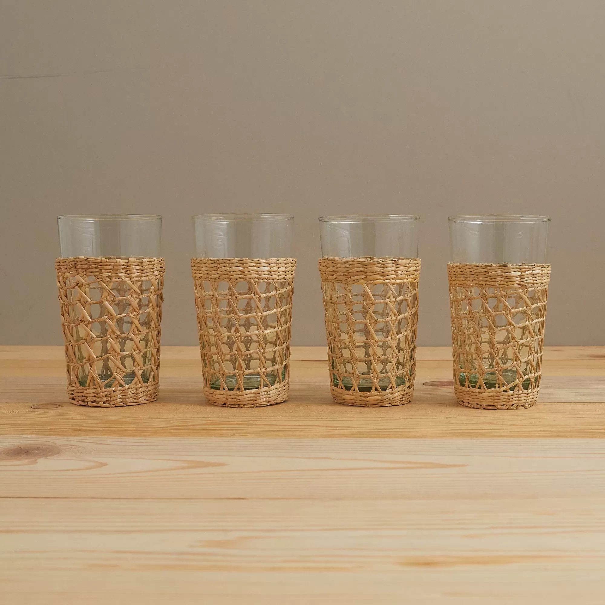 Discount Be Home Seagrass Highball, Set of 6