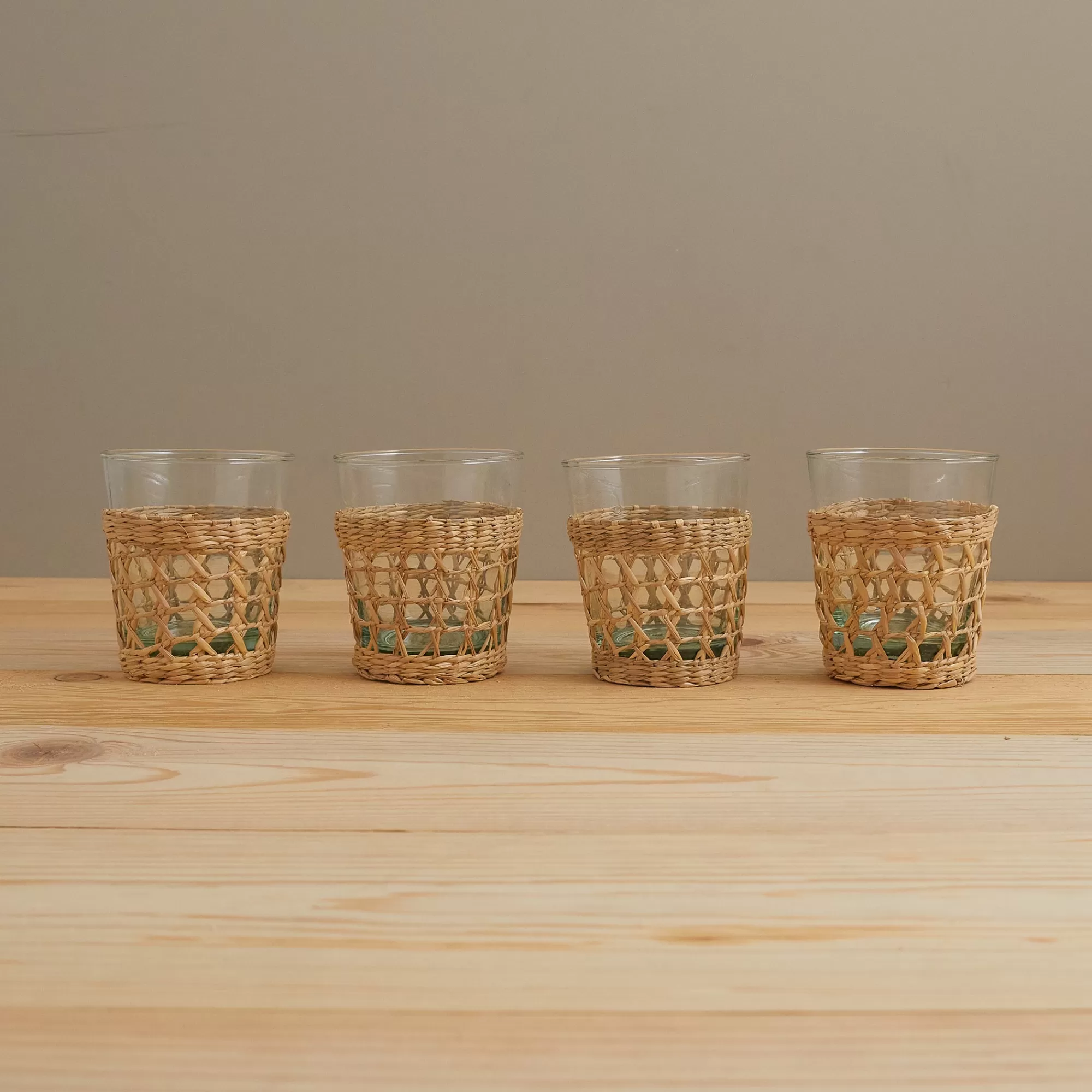 Best Be Home Seagrass Tumbler, Set of 6