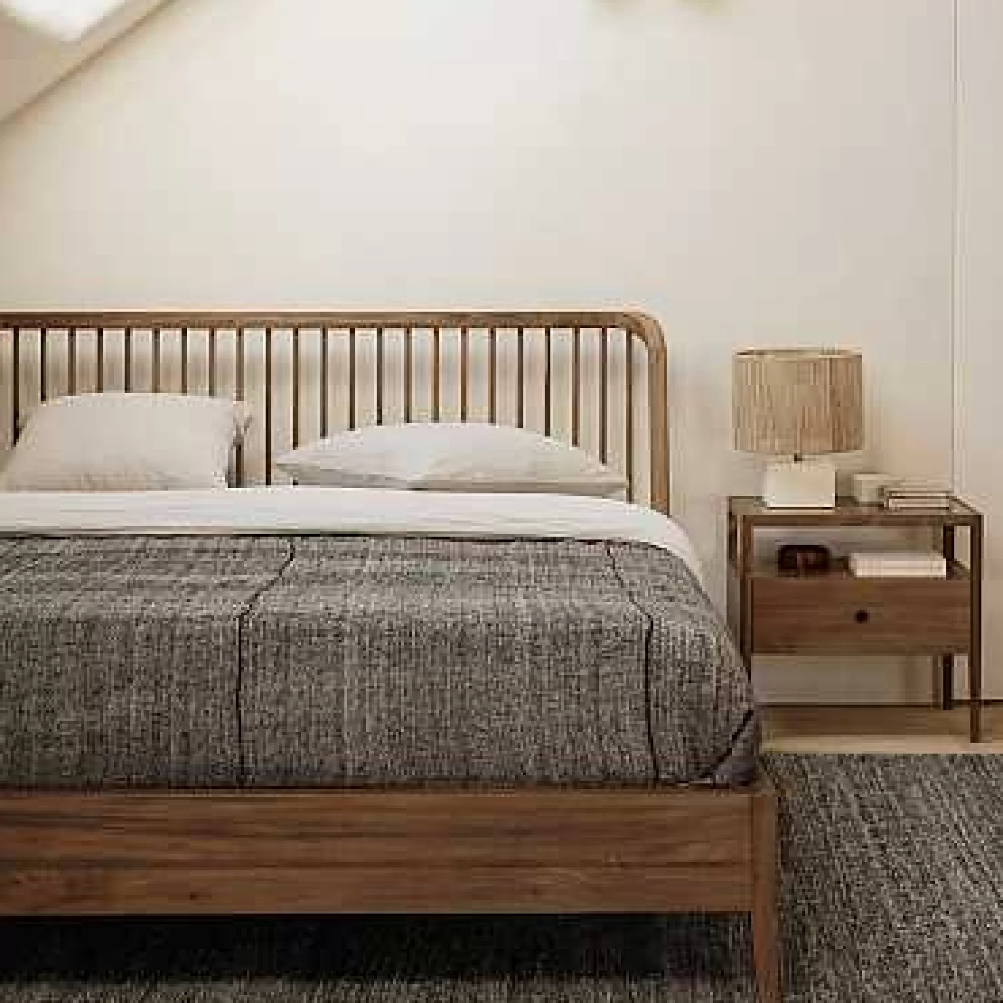 Be Home Beds<Spindle Solid Reclaimed Teak Bed, King